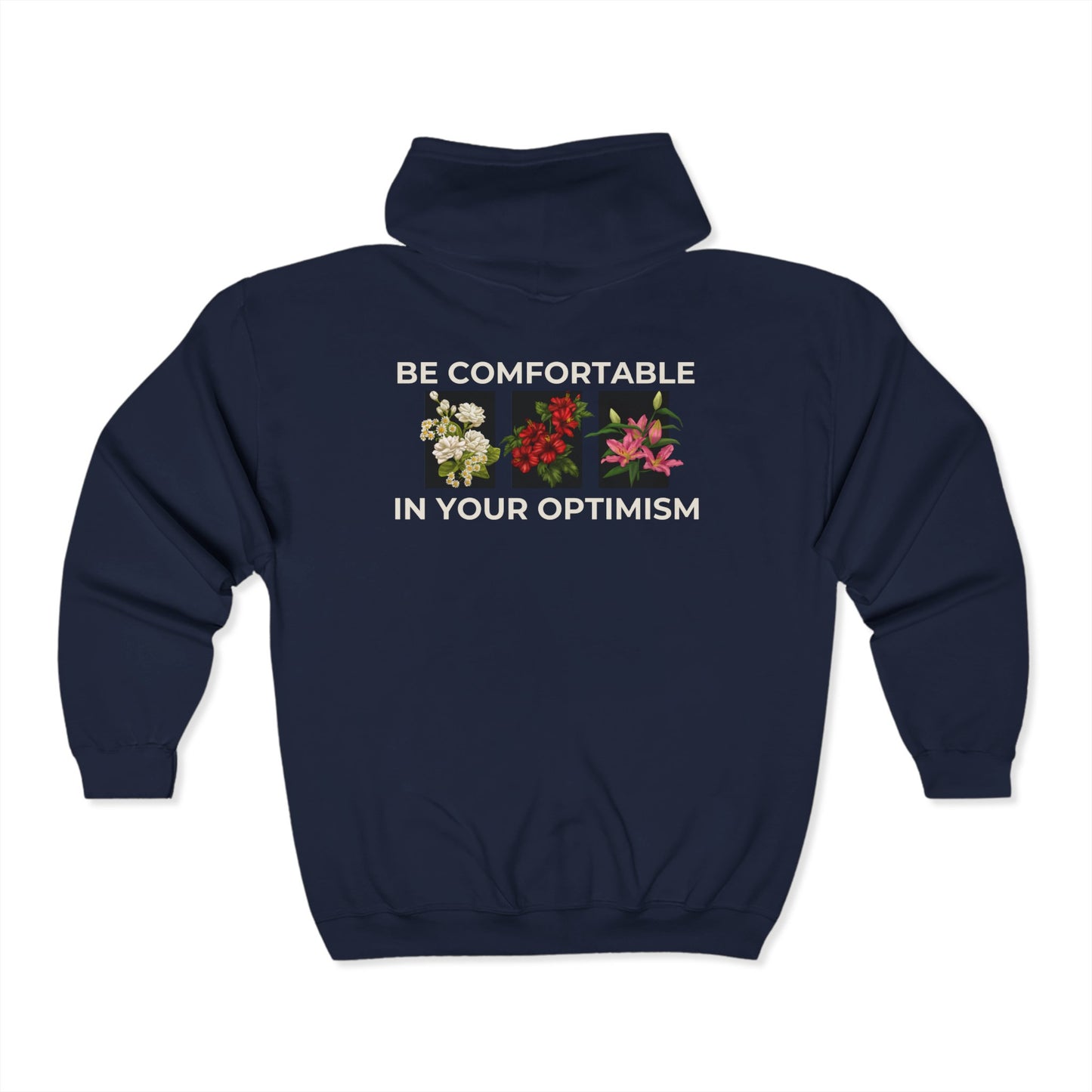 Comfortable in your Optimism Zip Hoodie