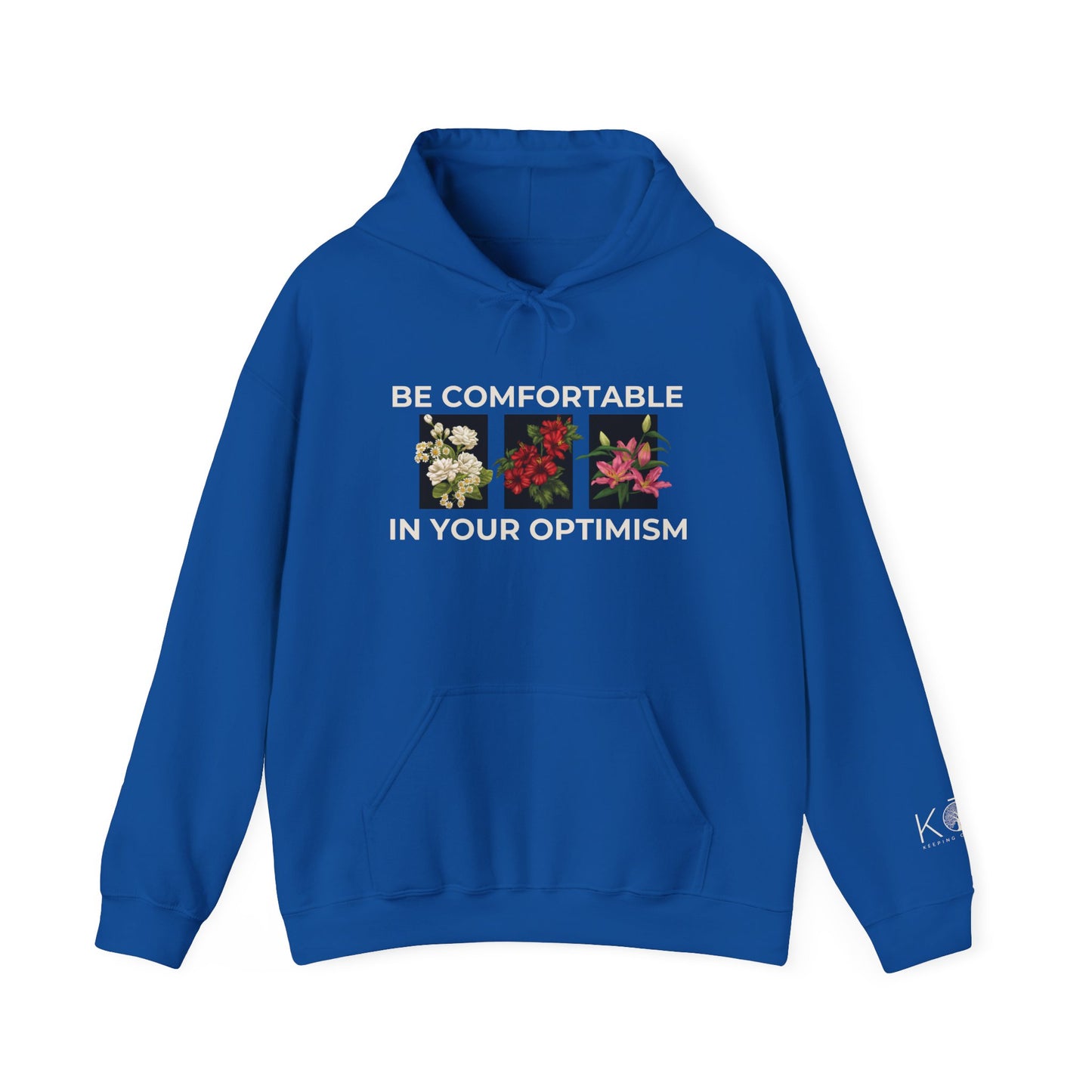Be Comfortable in your Optimism Hoodie