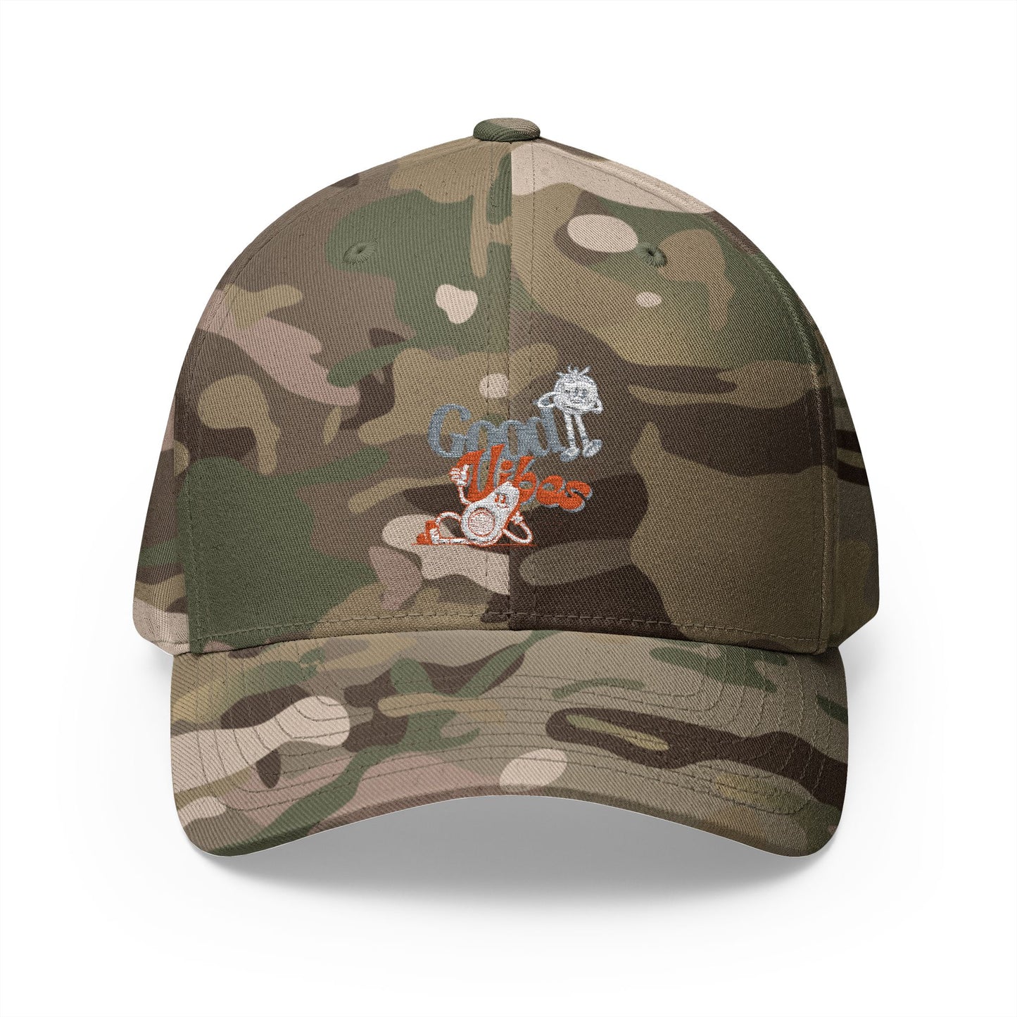 Good Vibes Closed-Back Structured Cap (Embroidery)