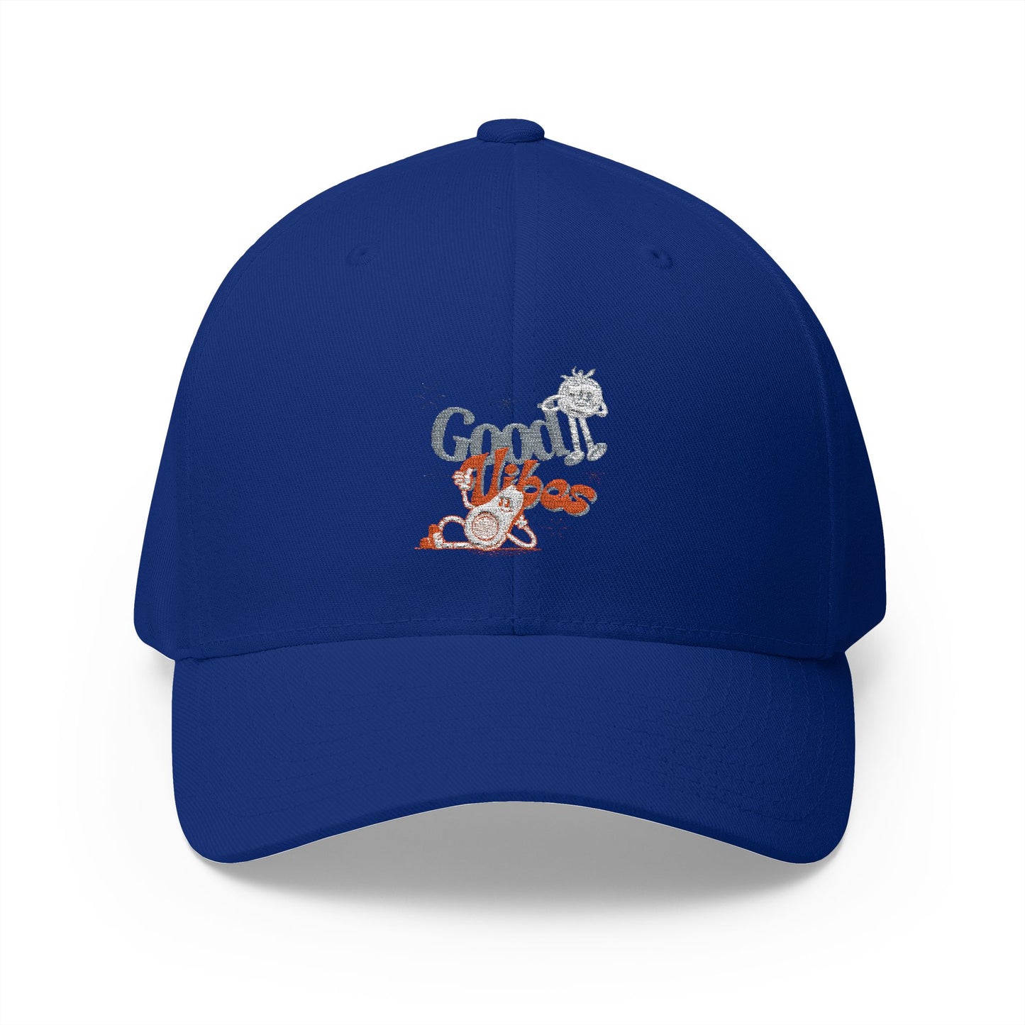 Good Vibes Closed-Back Structured Cap (Embroidery)