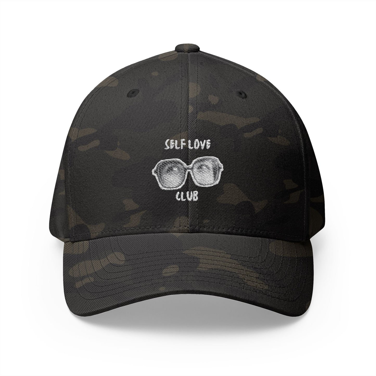 Self Love Club Closed-Back Structured Cap (Embroidery)
