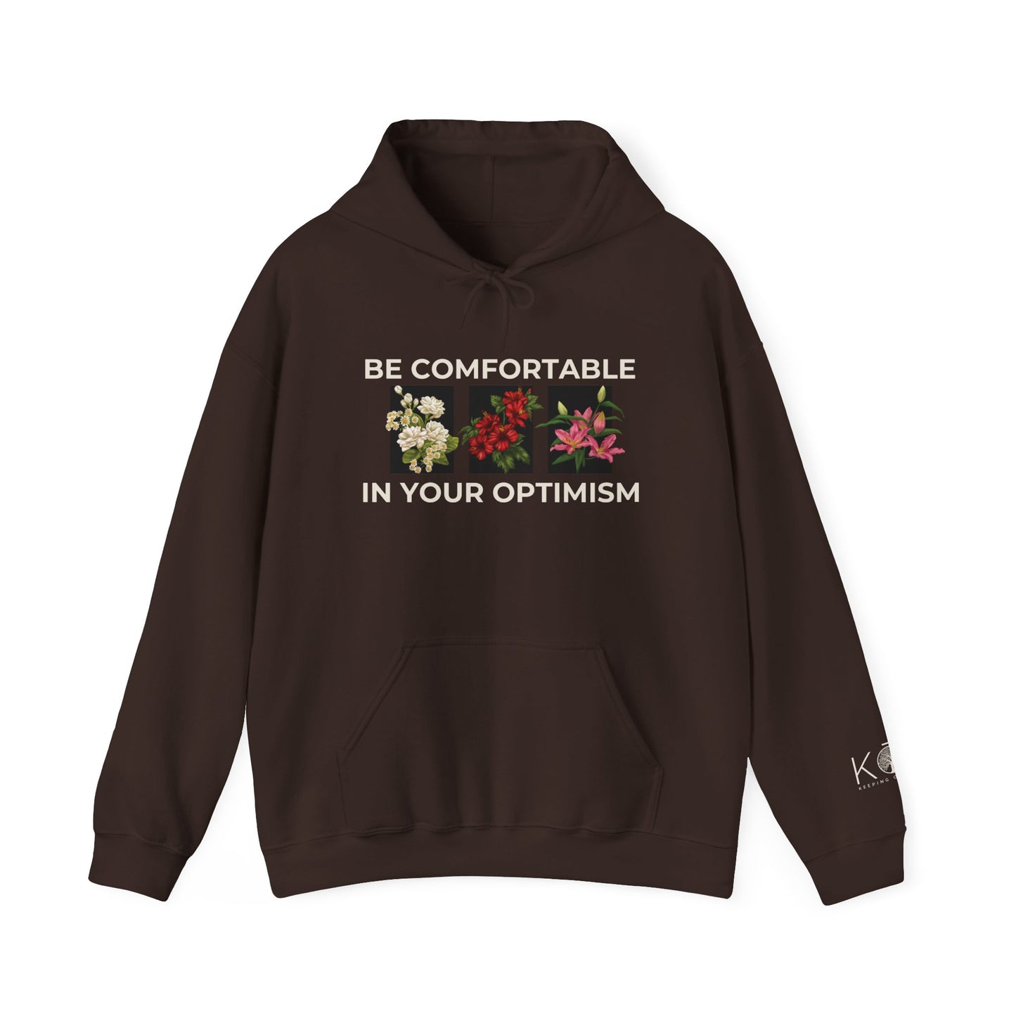 Be Comfortable in your Optimism Hoodie