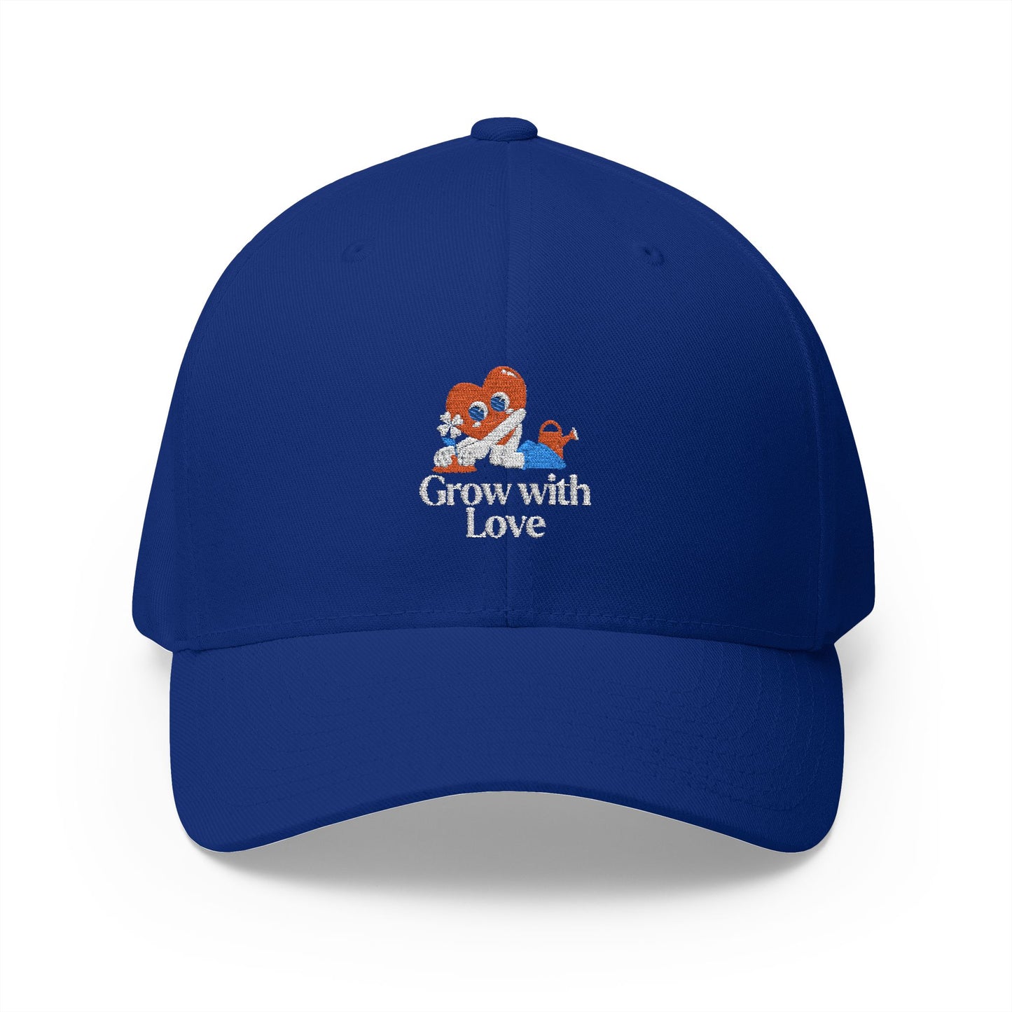 Grow With Love Closed-Back Structured Cap (Embroidery)