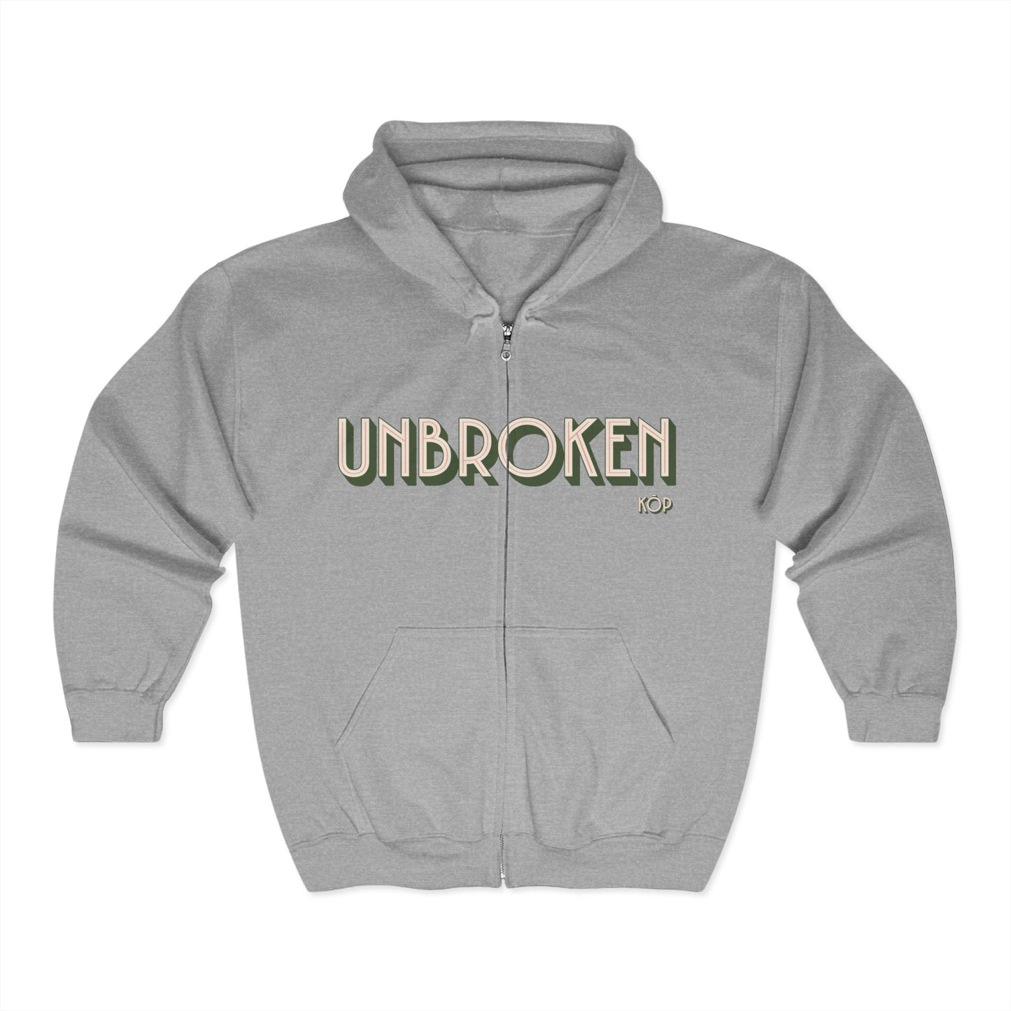 Unbroken Zip Hoodie
