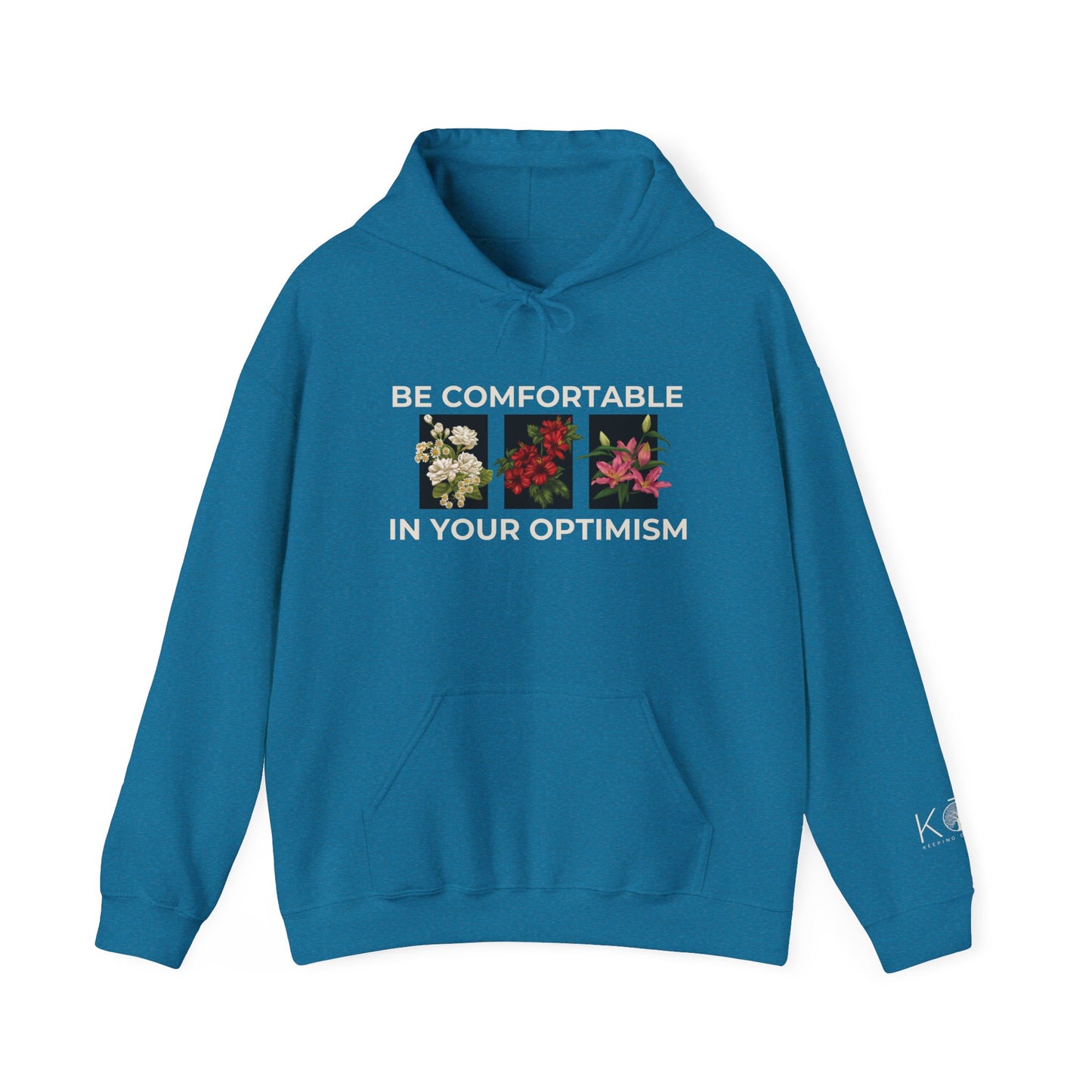 Be Comfortable in your Optimism Hoodie
