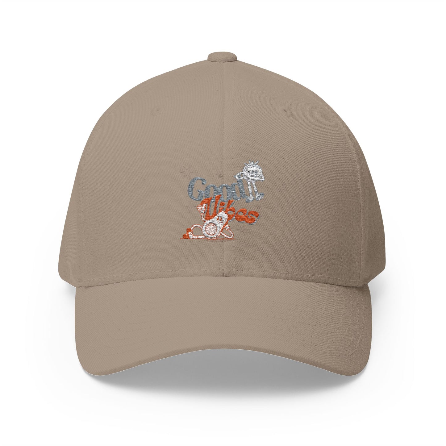 Good Vibes Closed-Back Structured Cap (Embroidery)