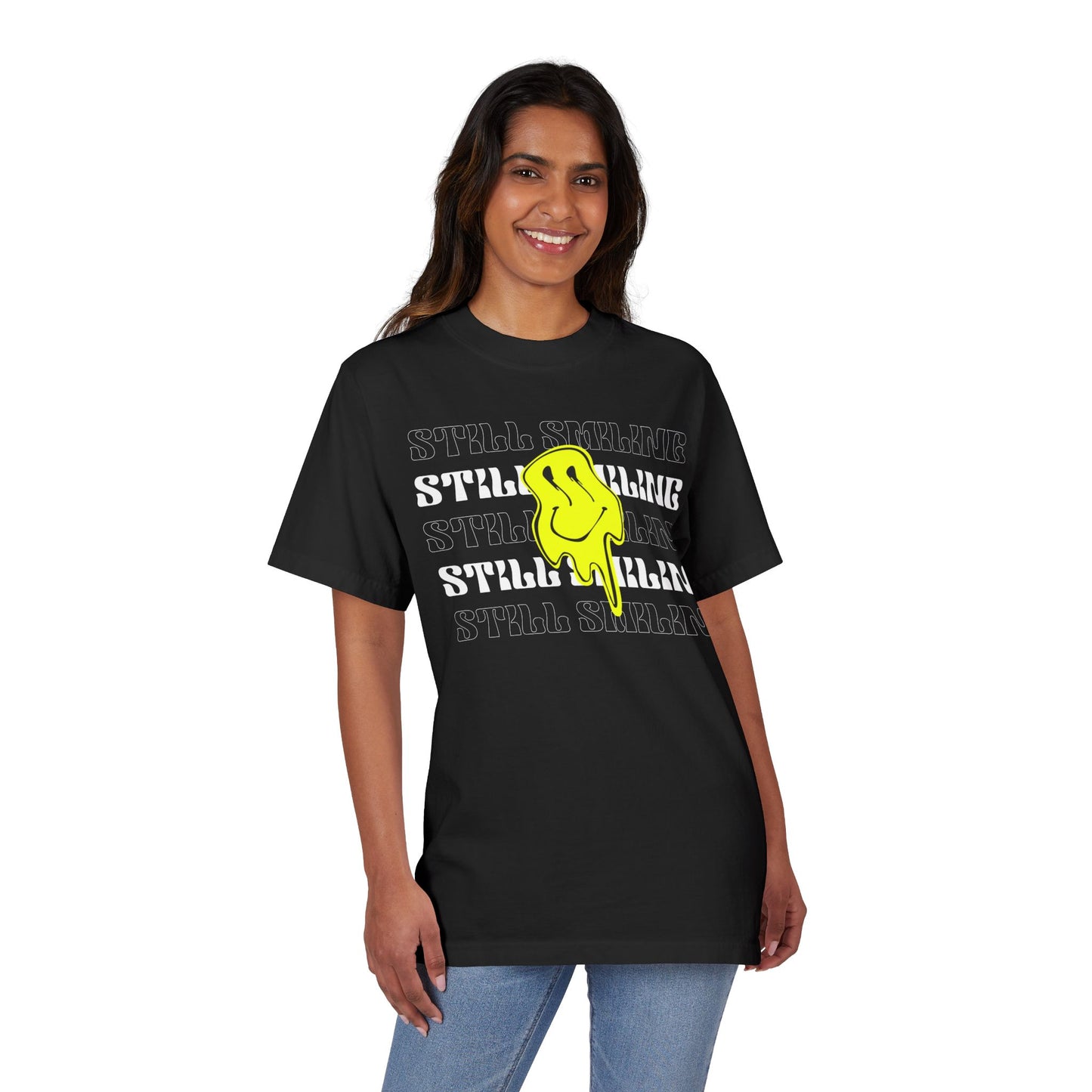 Still Smiling Drop Oversize T-Shirt