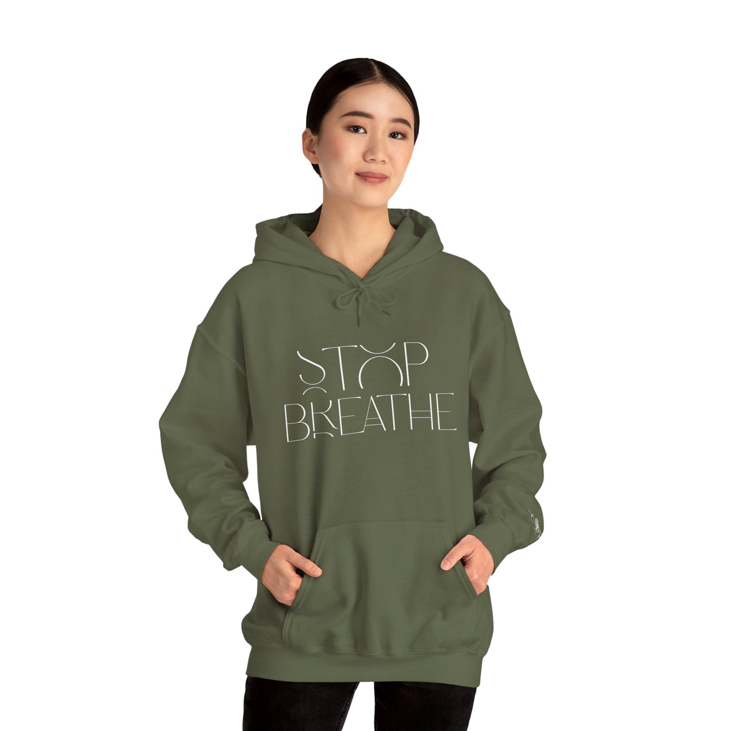 Stop Breathe Hoodie