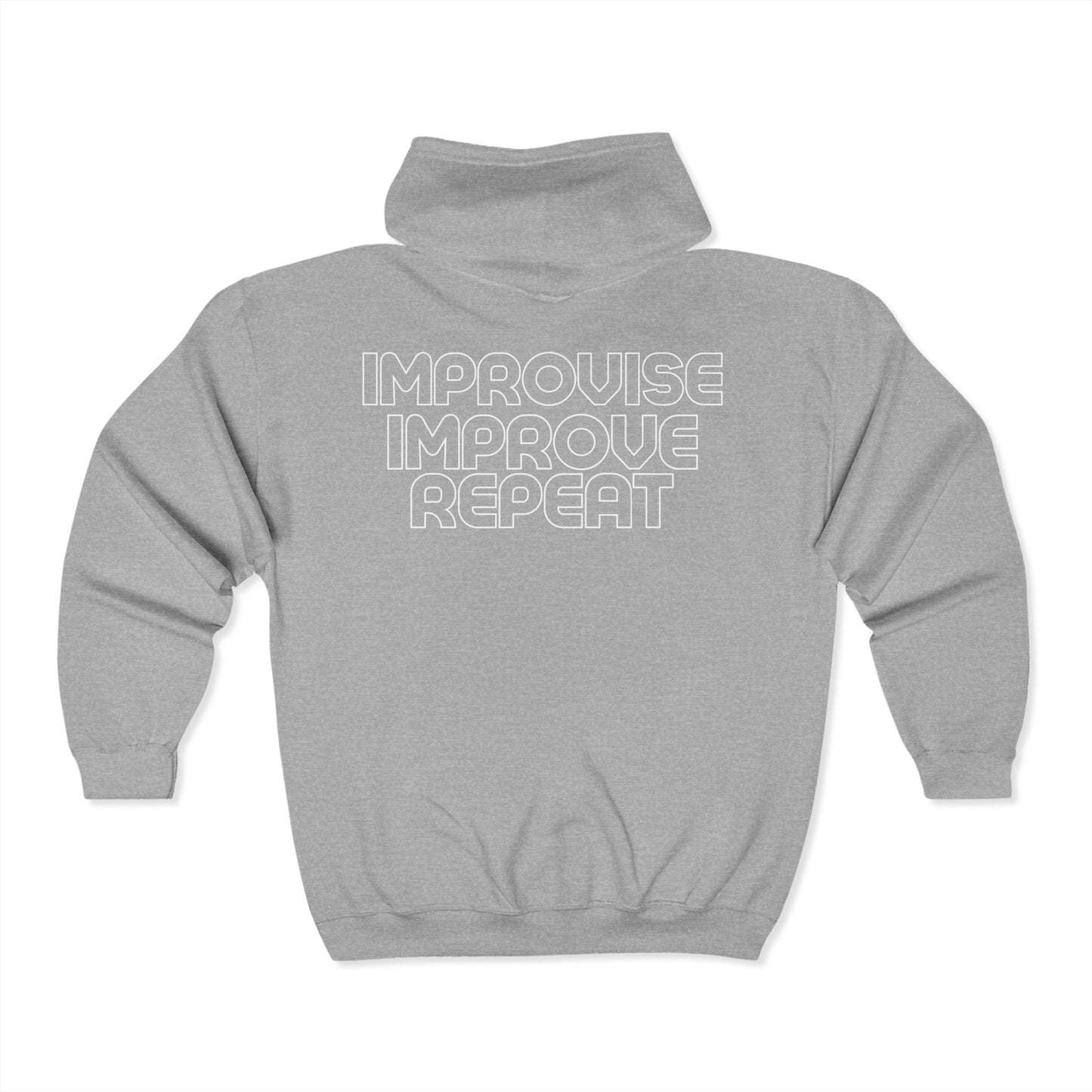 Improvise Improve Repeat Hoodie