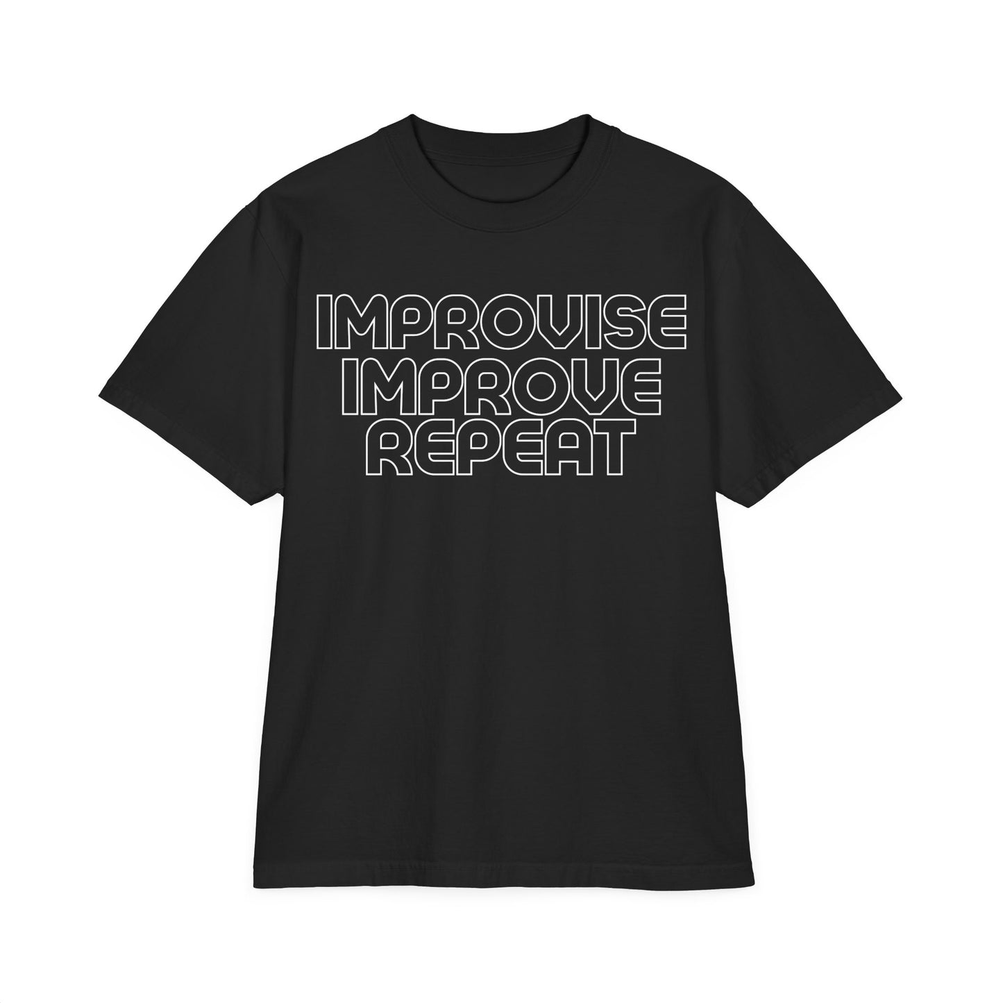 Improvise Improve Repeat Drop Oversize T-Shirt