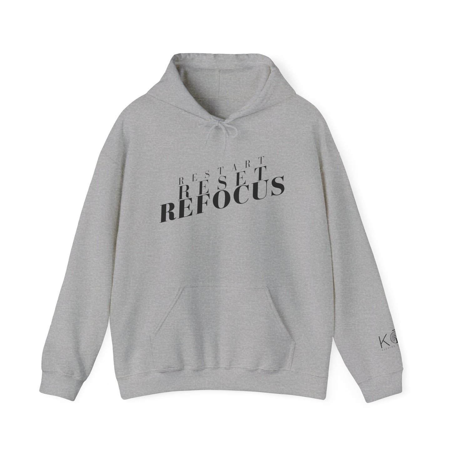 Reset Restart Refocus Hoodie