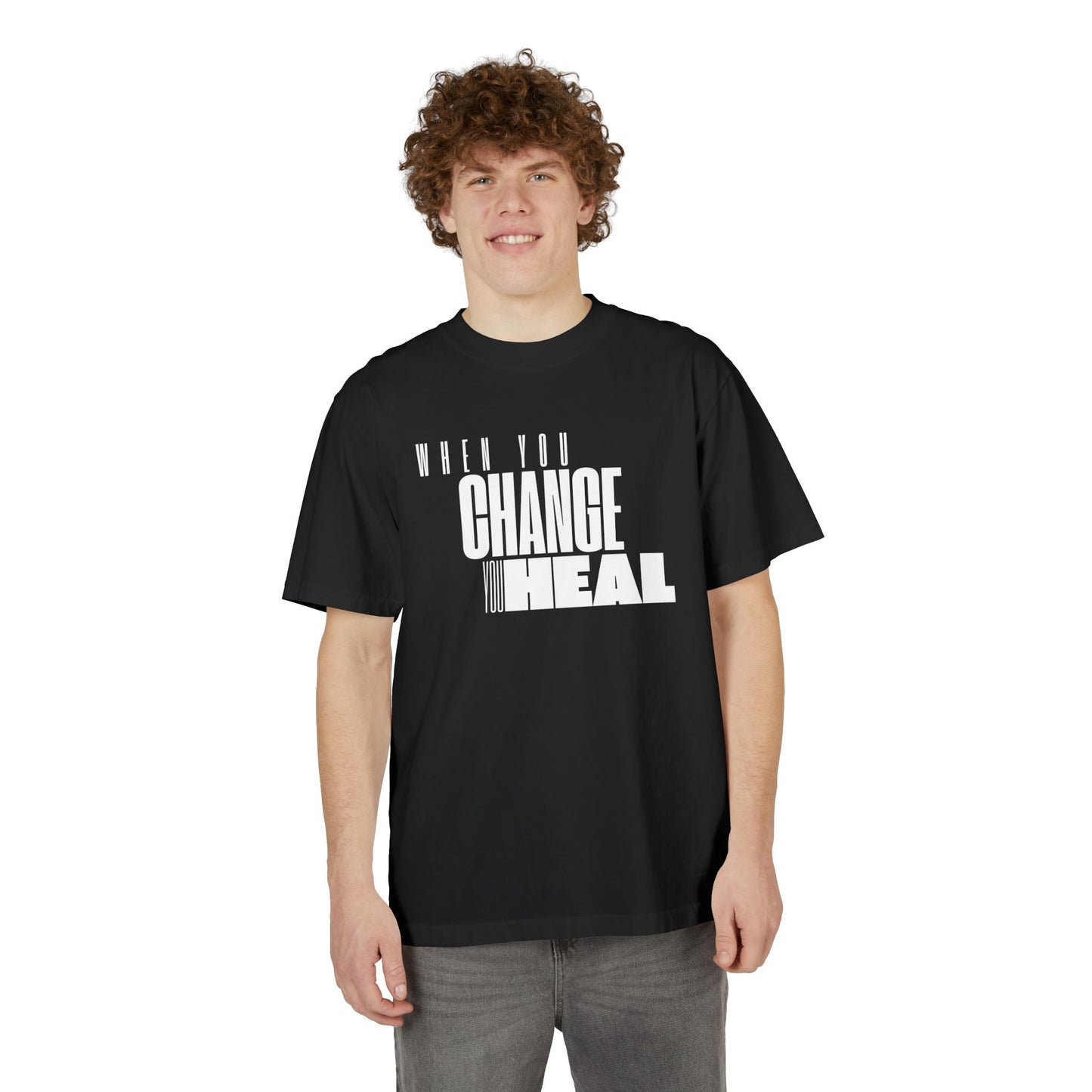 When You Change You Heal Oversize T-Shirt