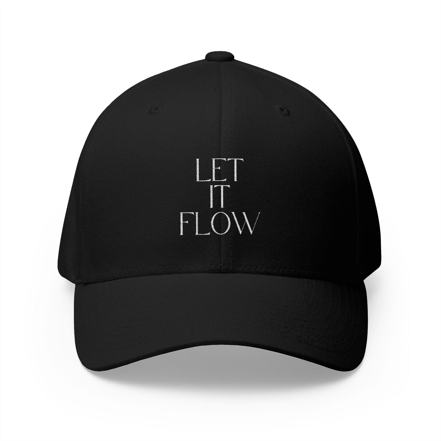 Let It Flow Closed-Back Structured Cap (Embroidery)