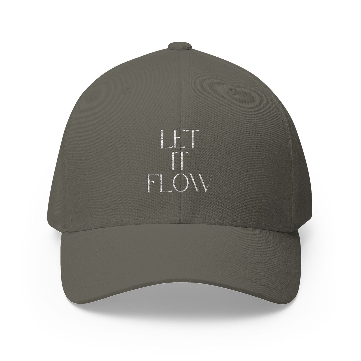 Let It Flow Closed-Back Structured Cap (Embroidery)