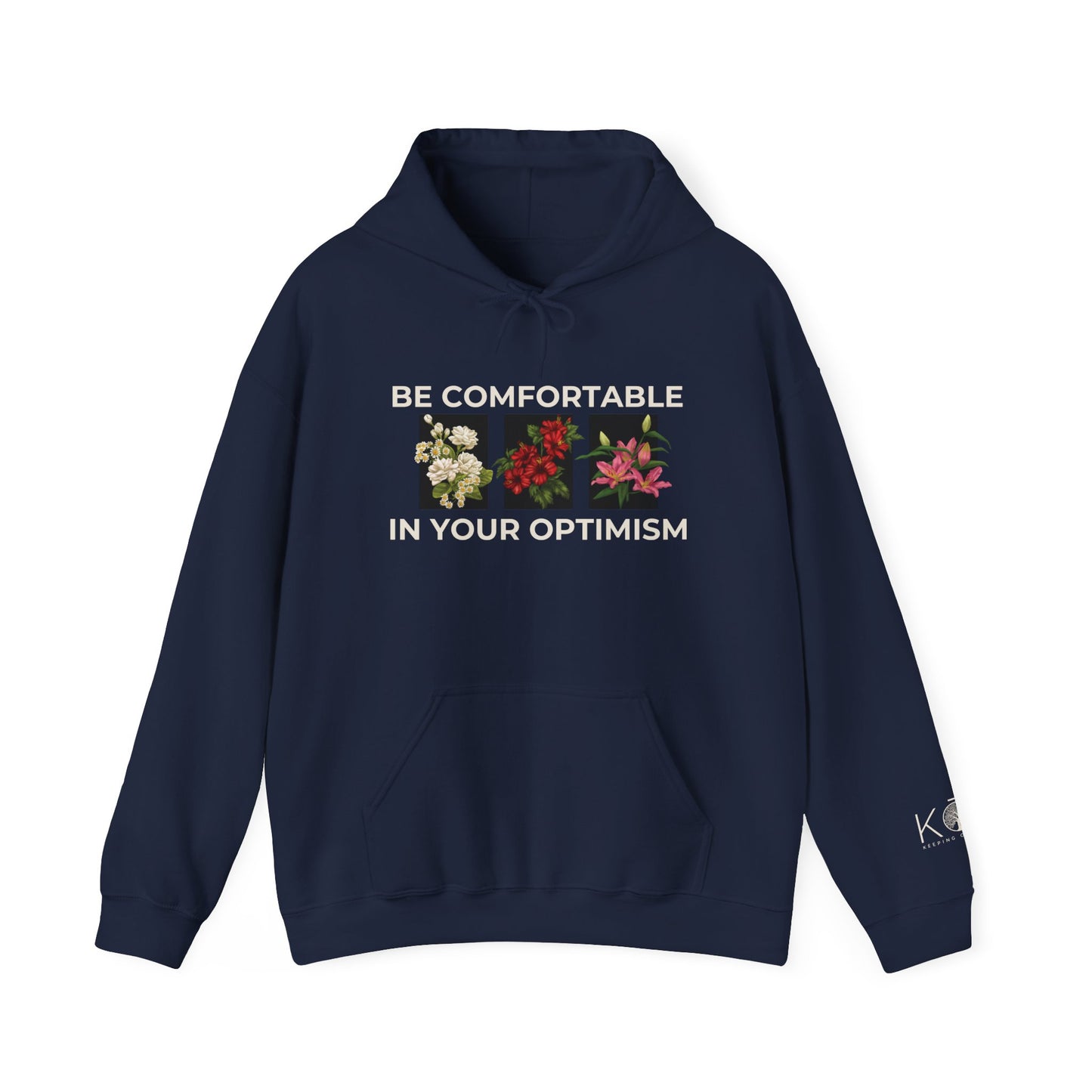 Be Comfortable in your Optimism Hoodie