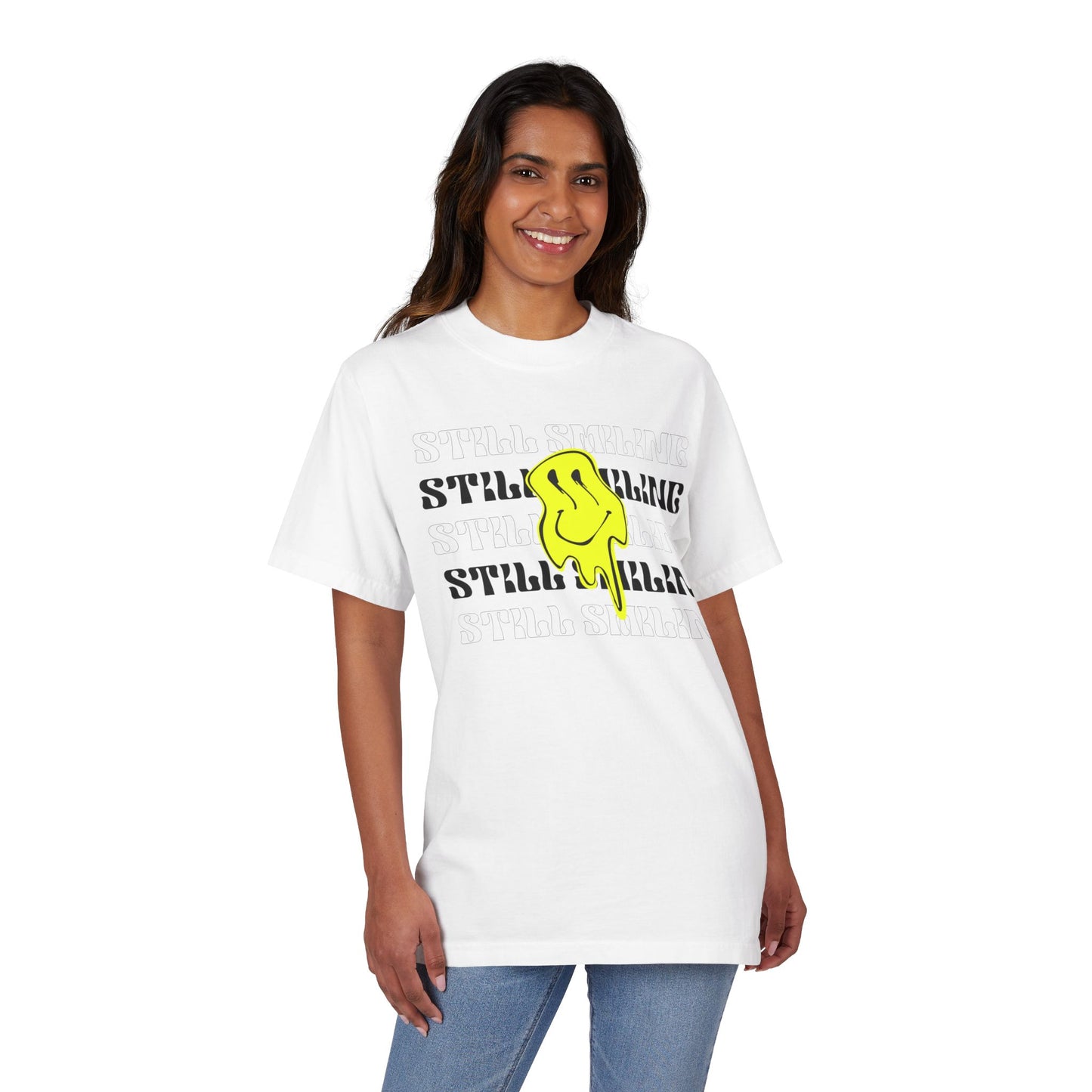 Still Smiling Drop Oversize T-Shirt