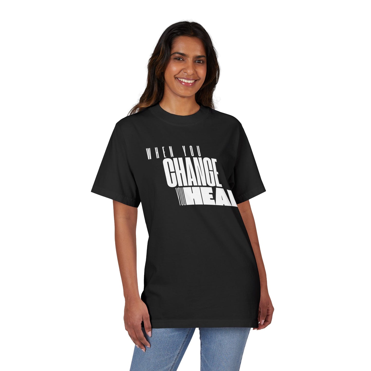 When You Change You Heal Oversize T-Shirt