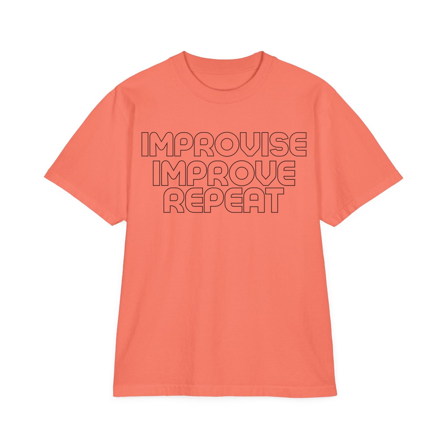 Improvise Improve Repeat Drop Oversize T-Shirt