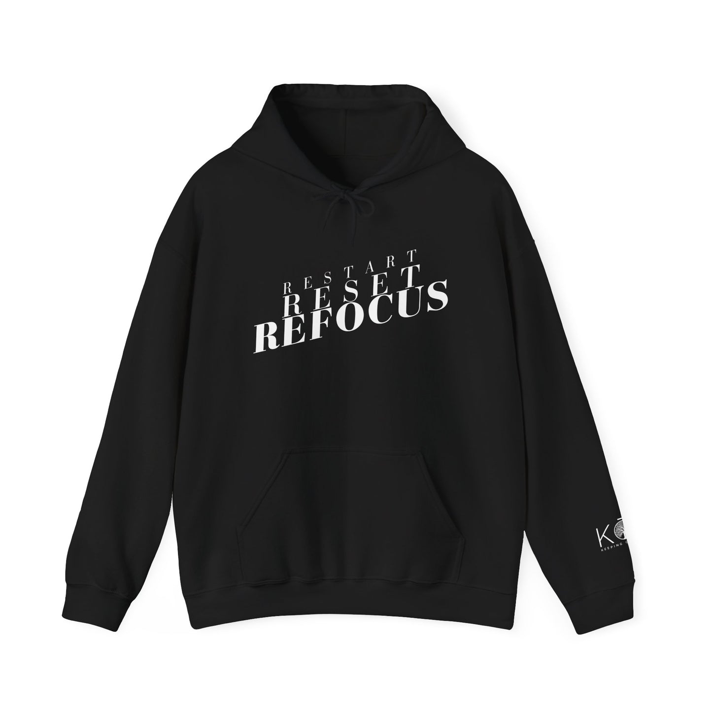 Reset Restart Refocus Hoodie