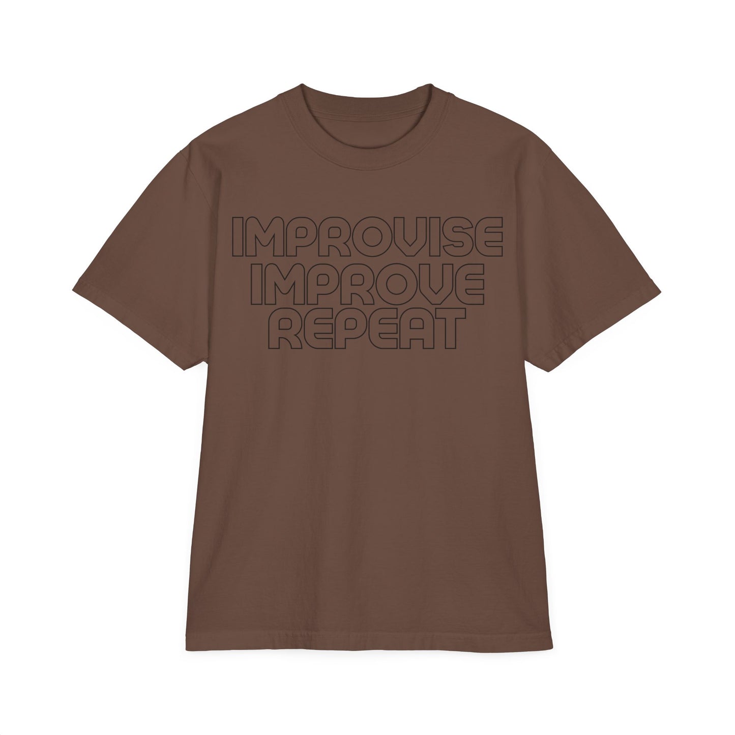 Improvise Improve Repeat Drop Oversize T-Shirt
