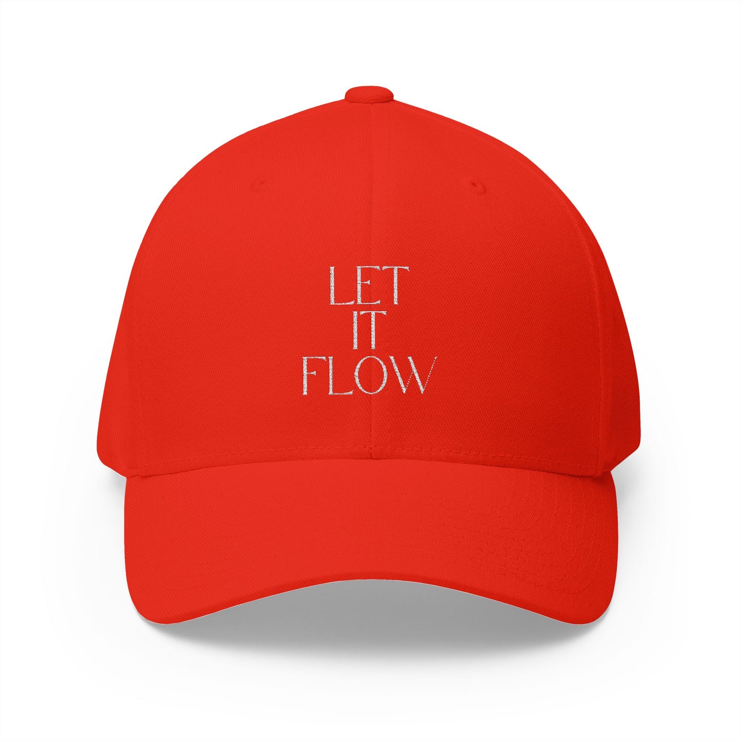 Let It Flow Closed-Back Structured Cap (Embroidery)