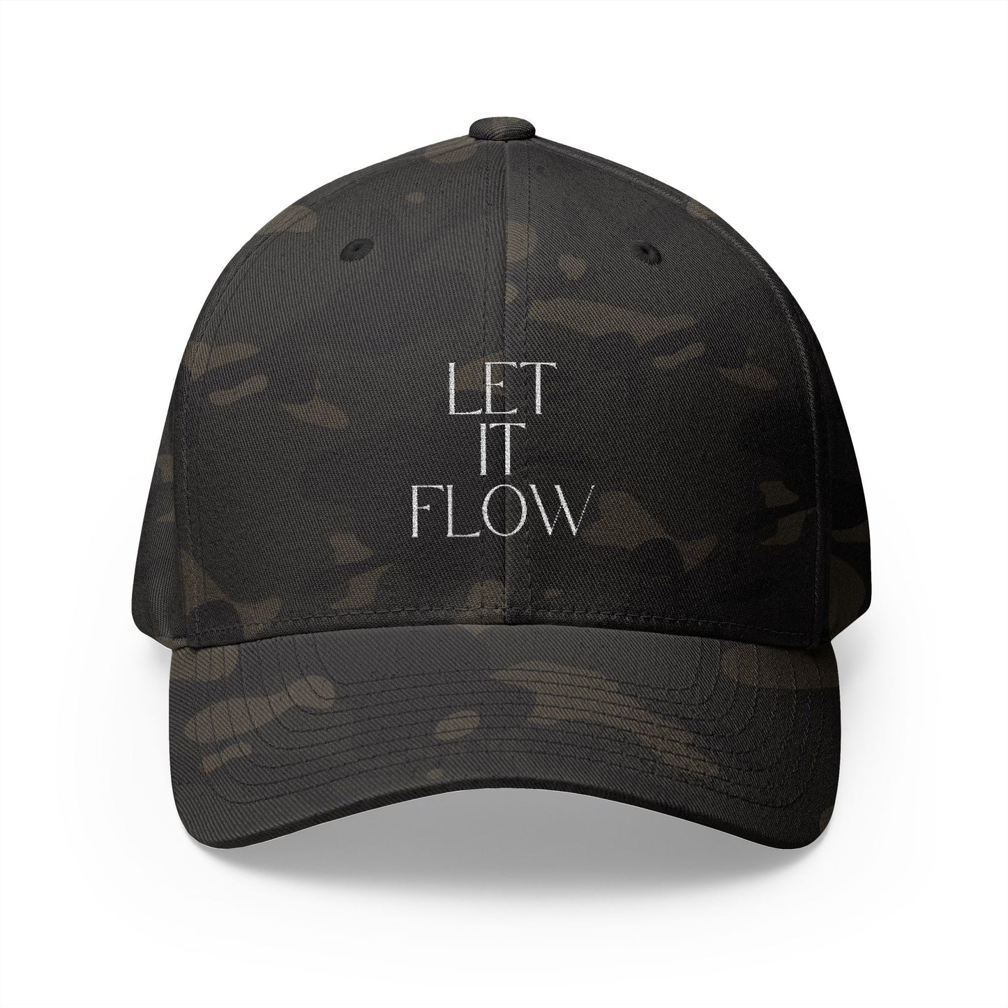 Let It Flow Closed-Back Structured Cap (Embroidery)