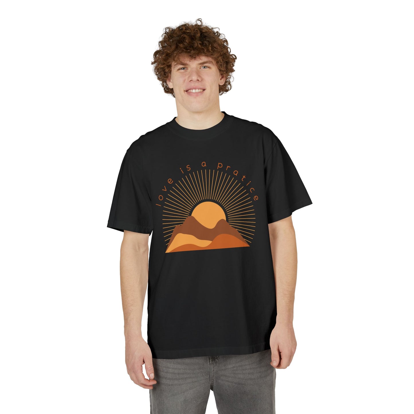 Love is a Practice Oversize T-Shirt
