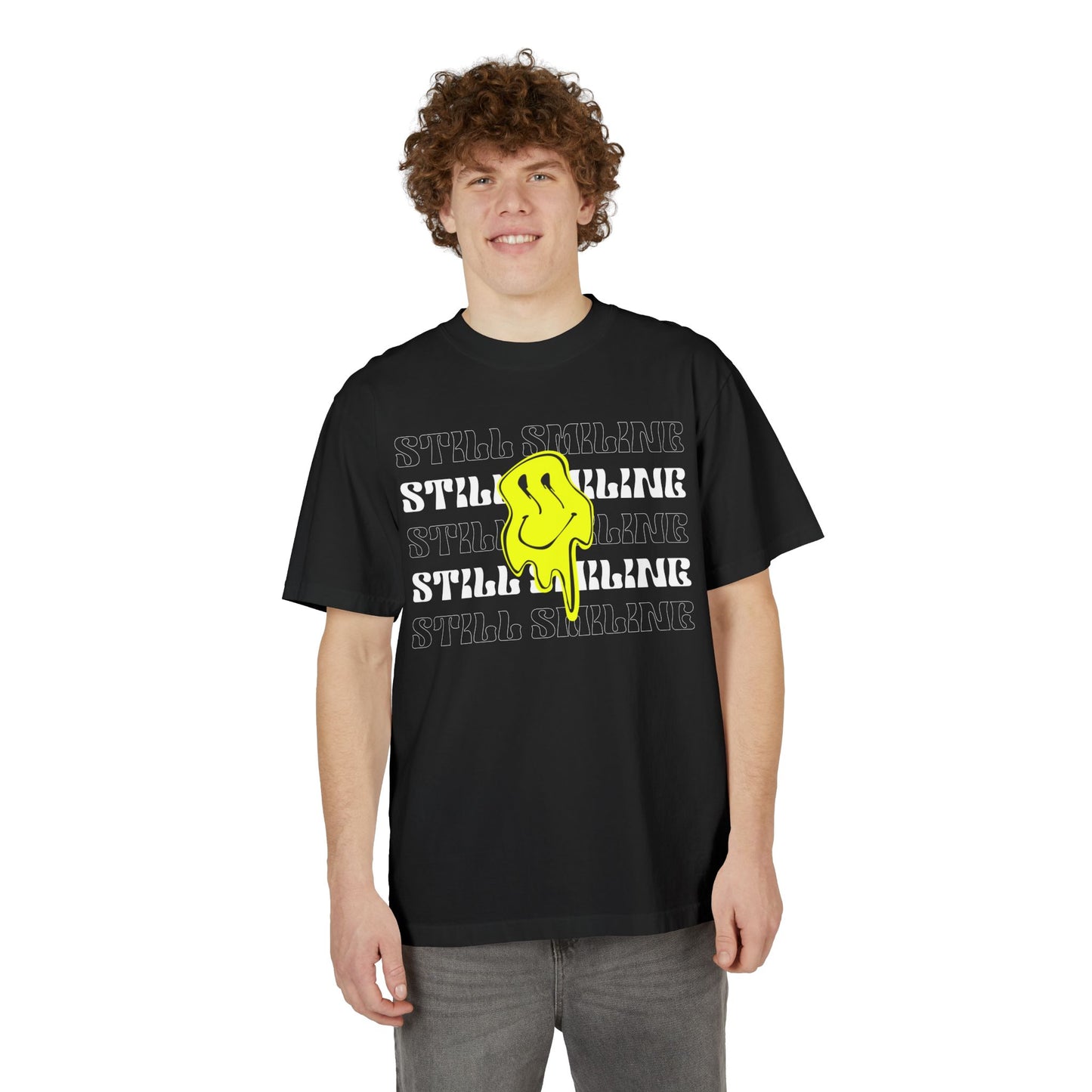Still Smiling Drop Oversize T-Shirt