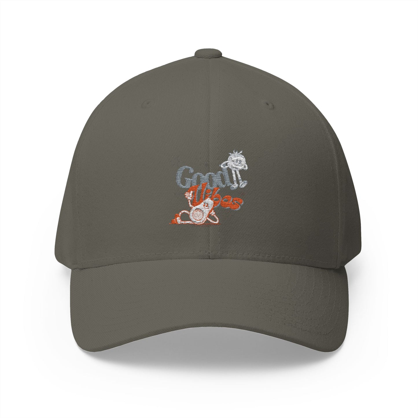 Good Vibes Closed-Back Structured Cap (Embroidery)