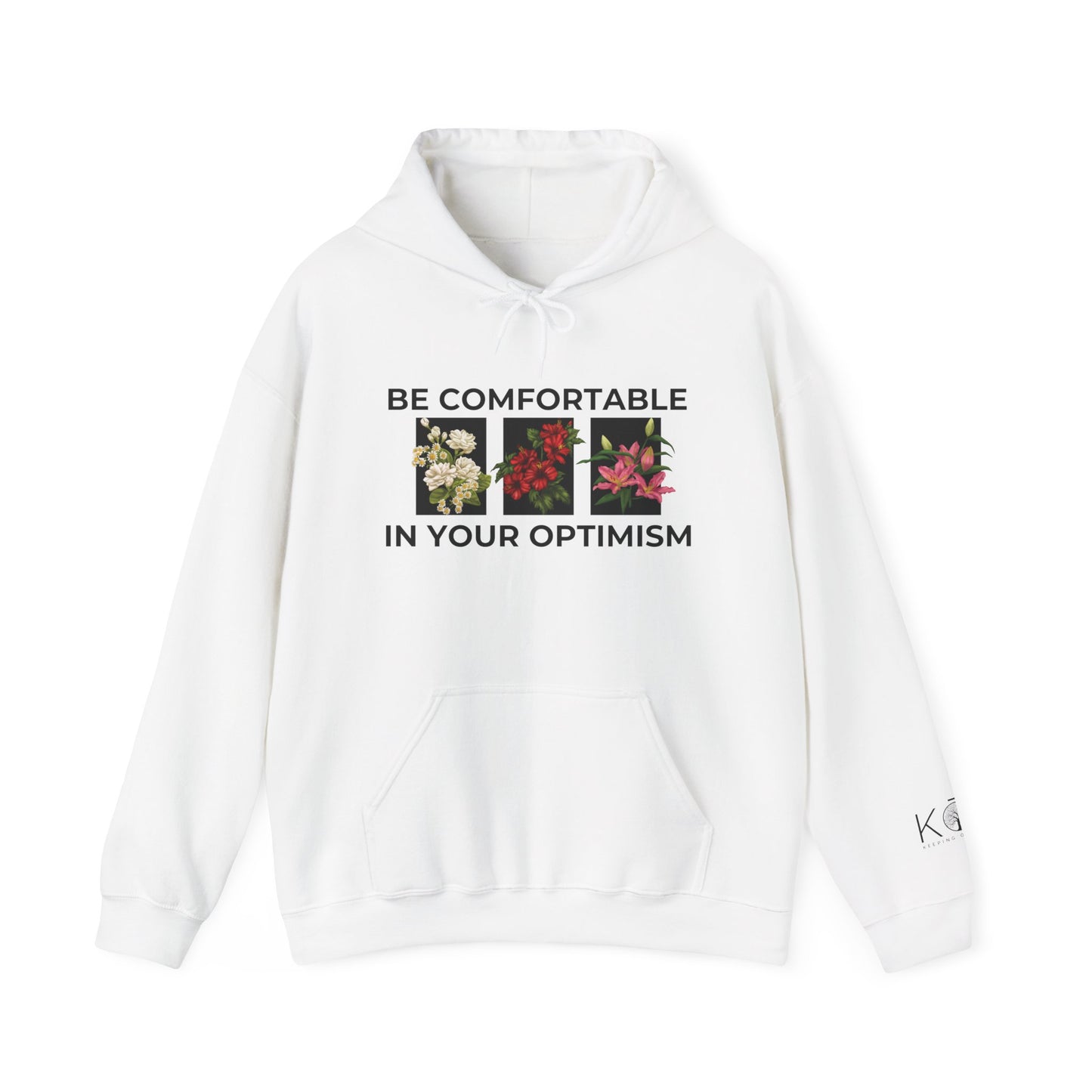 Be Comfortable in your Optimism Hoodie