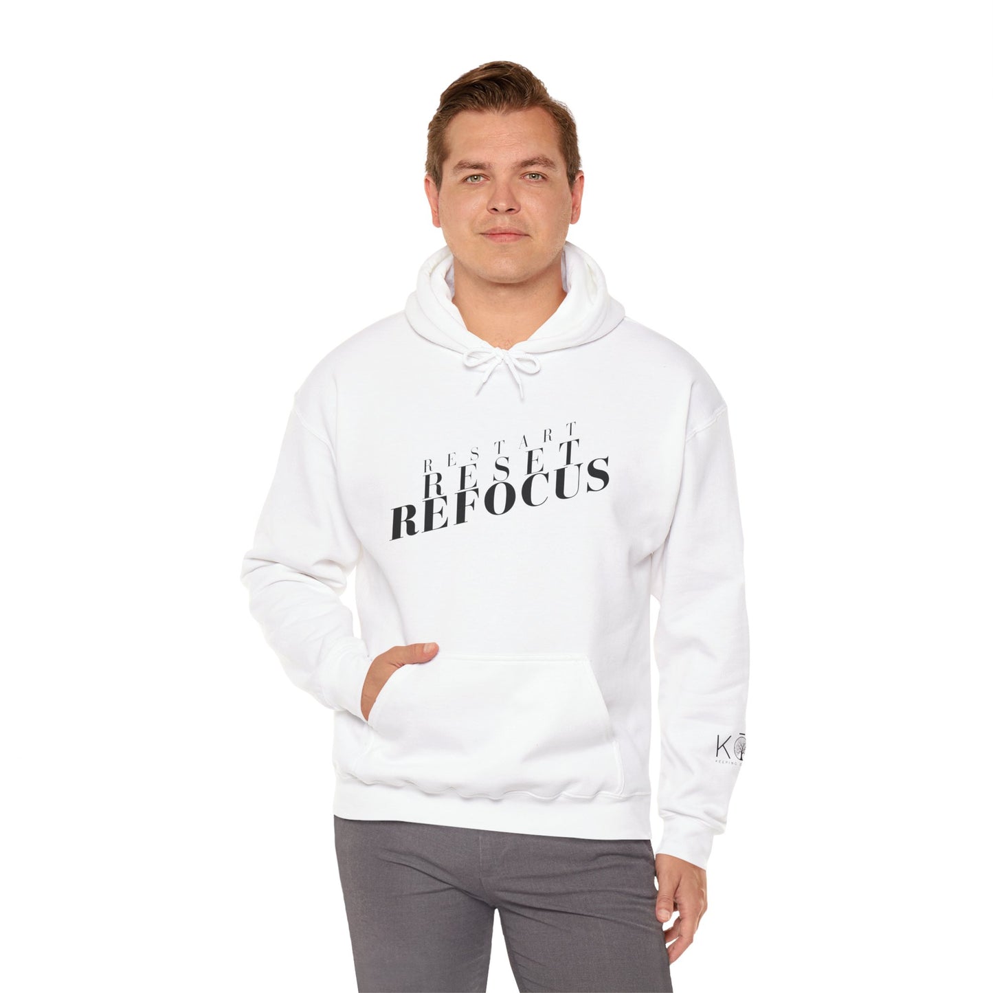 Reset Restart Refocus Hoodie