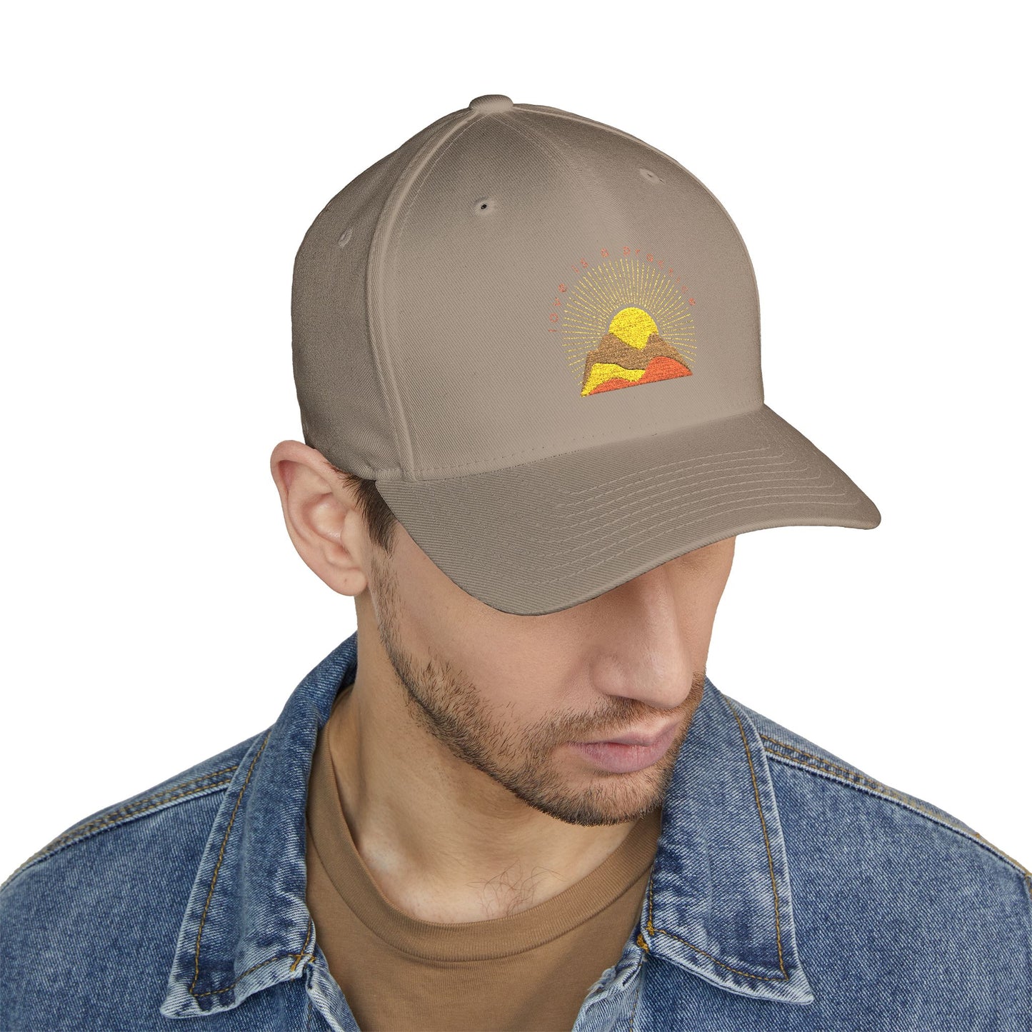 Love is a Practice Closed-Back Structured Cap (Embroidery)