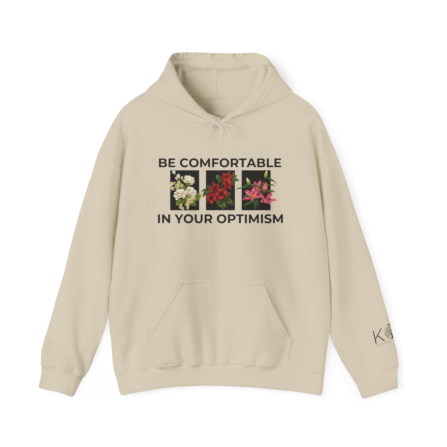Be Comfortable in your Optimism Hoodie