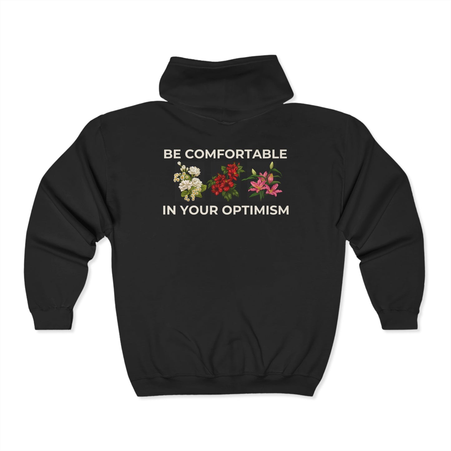 Comfortable in your Optimism Zip Hoodie