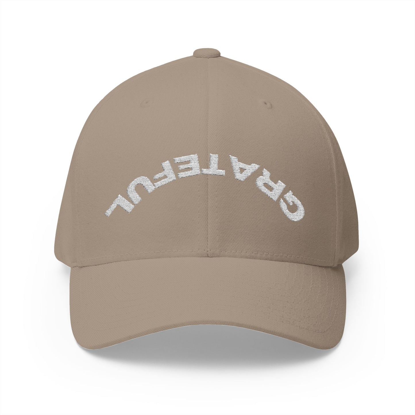 Grateful Closed-Back Structured Cap (Embroidery)