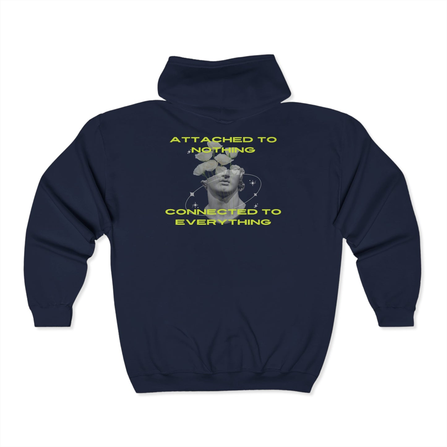 Attached to Nothing Zip Hoodie