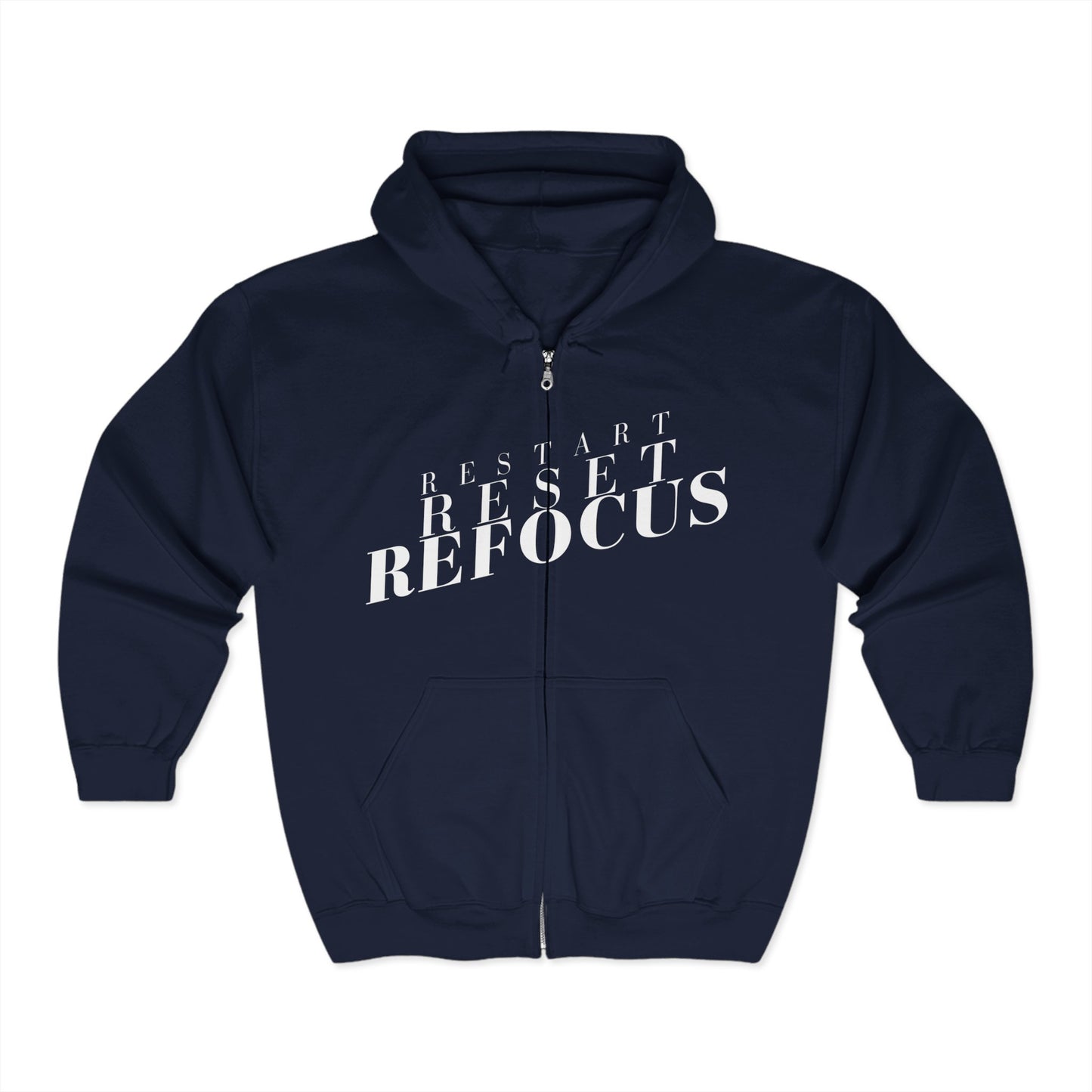 Reset Restart Refocus Hoodie