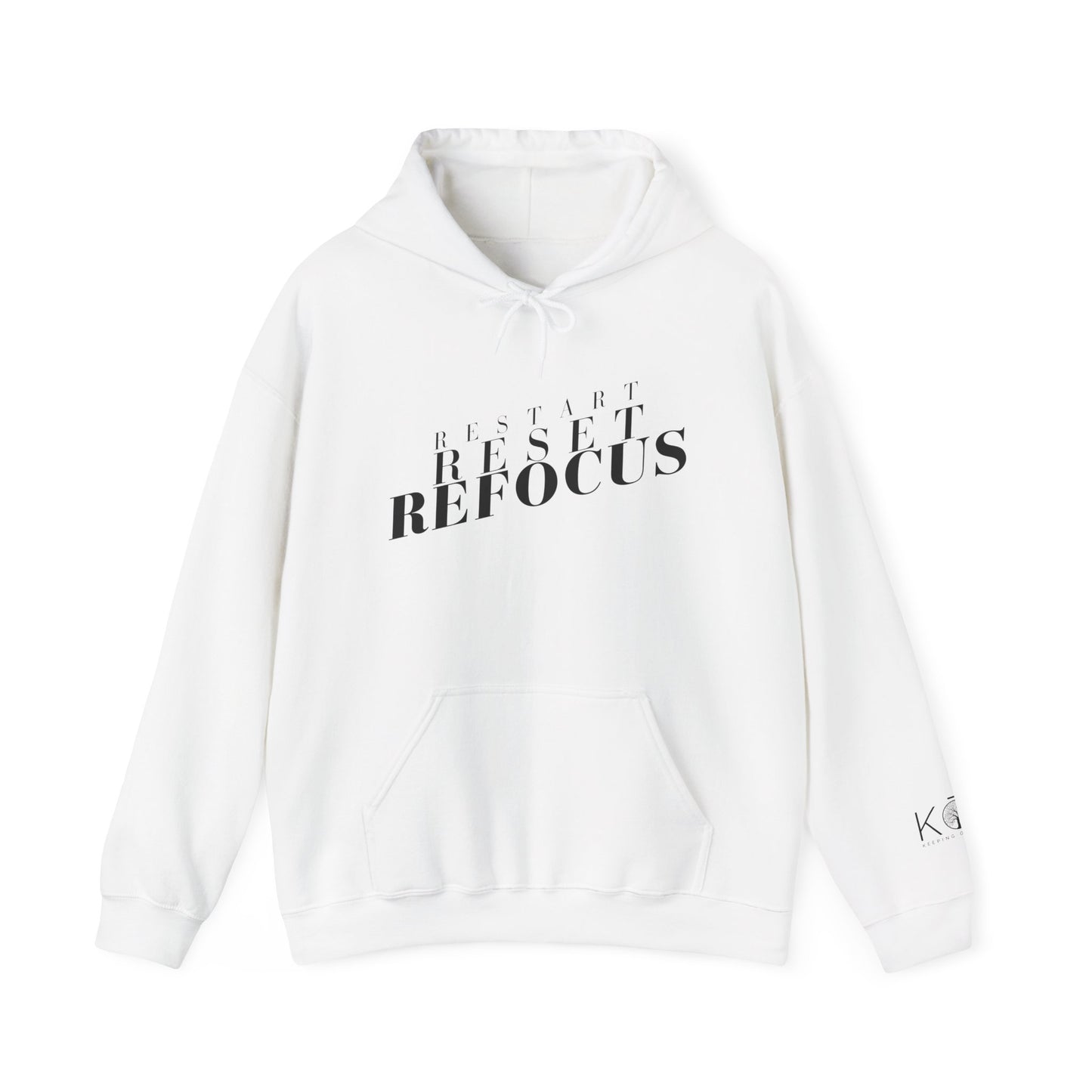 Reset Restart Refocus Hoodie
