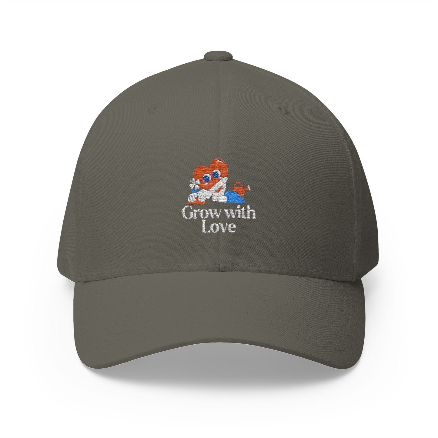 Grow With Love Closed-Back Structured Cap (Embroidery)