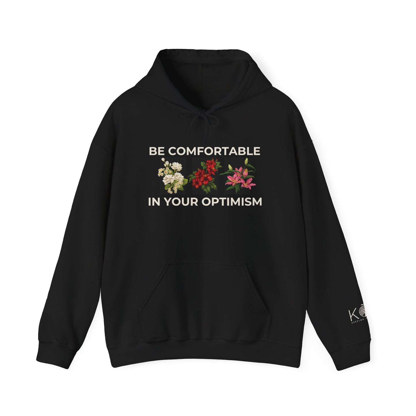 Be Comfortable in your Optimism Hoodie