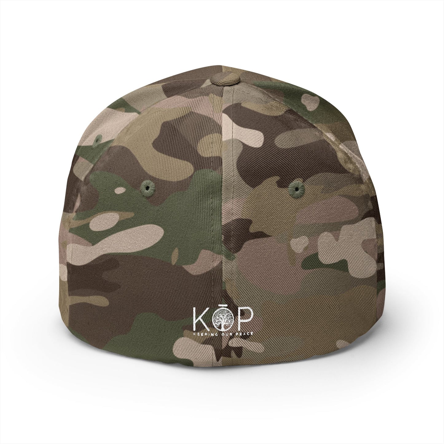 Practice Over Perfection Closed-Back Structured Cap (Embroidery)