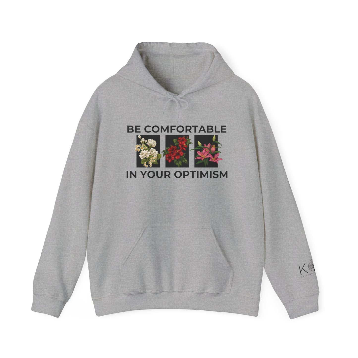Be Comfortable in your Optimism Hoodie