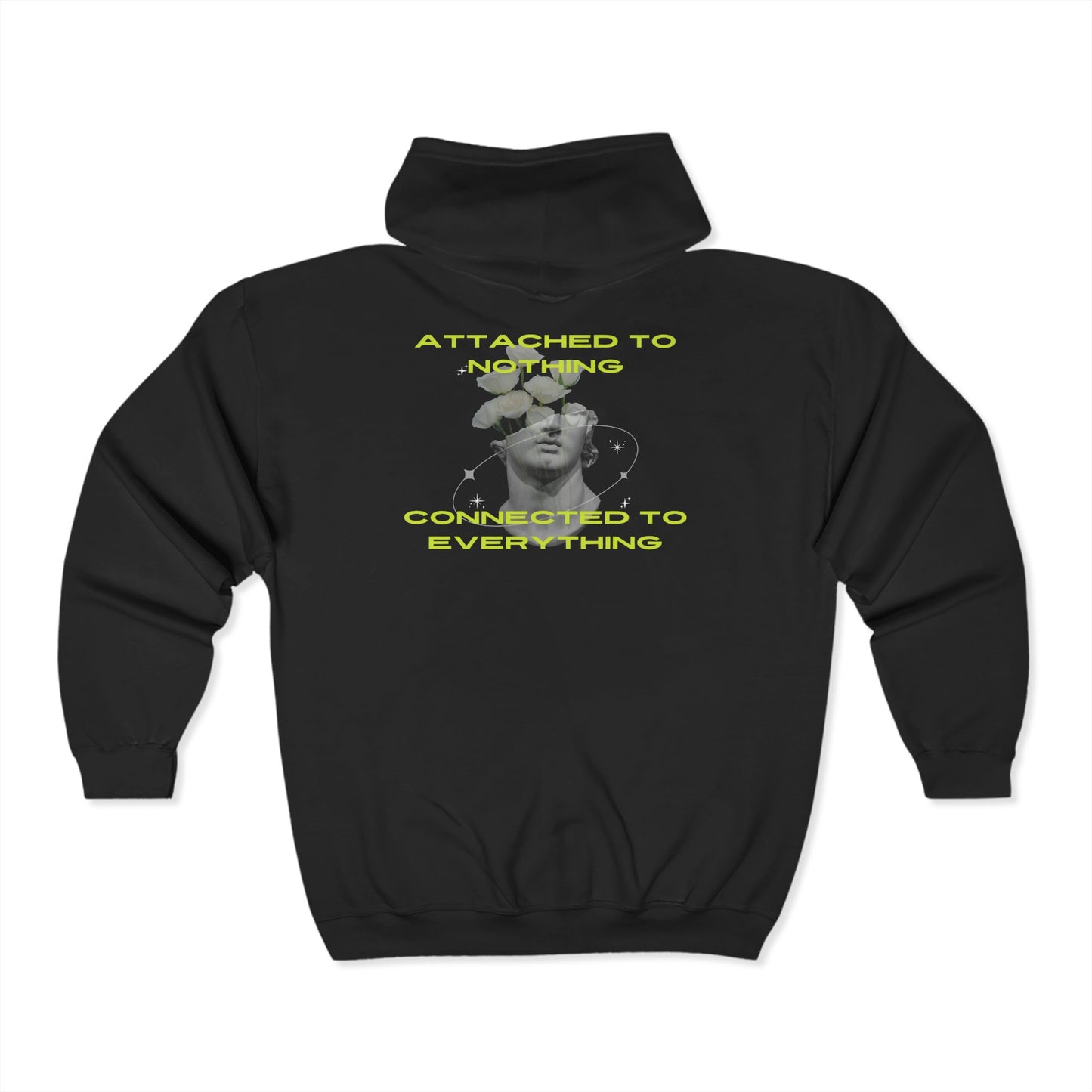 Attached to Nothing Zip Hoodie