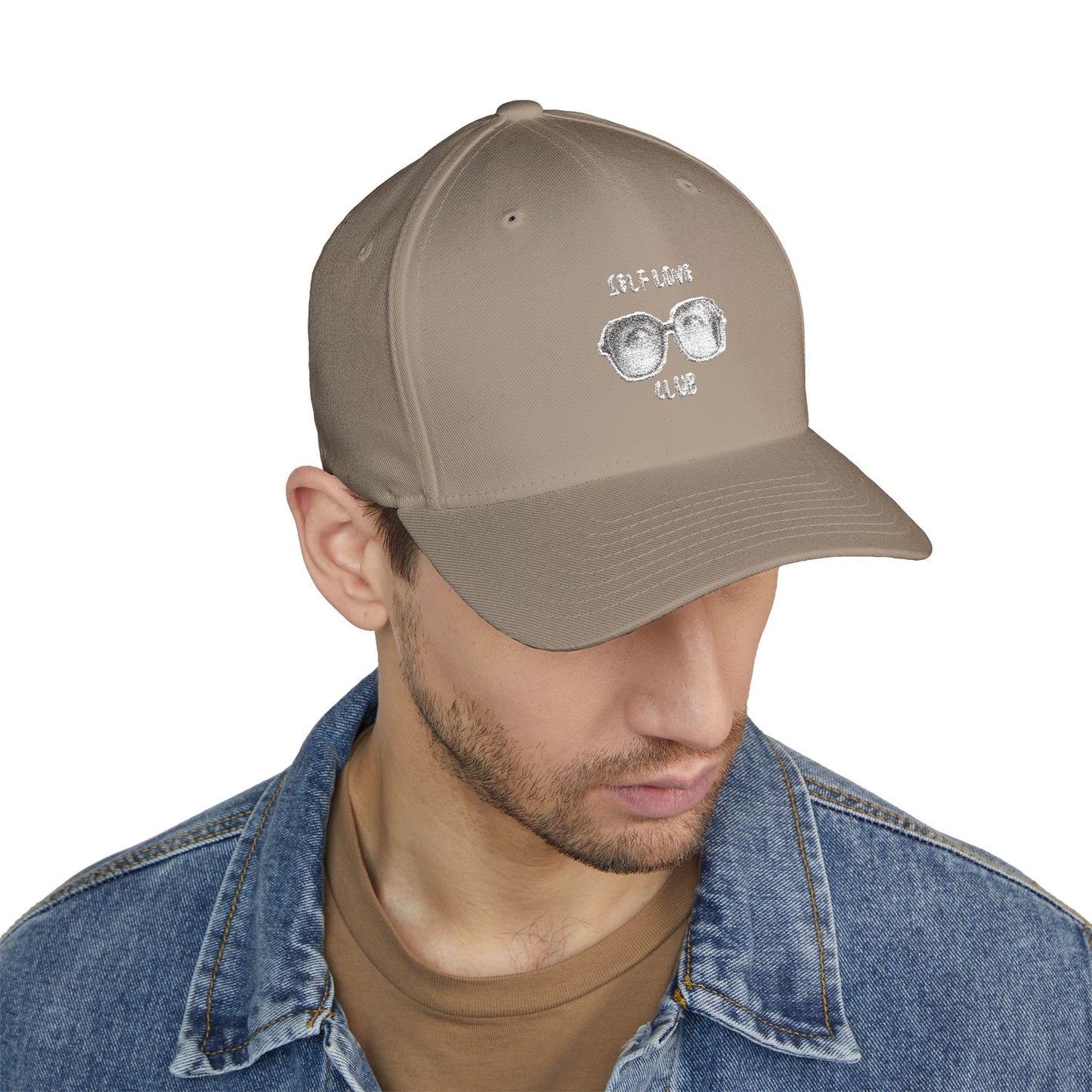 Self Love Club Closed-Back Structured Cap (Embroidery)