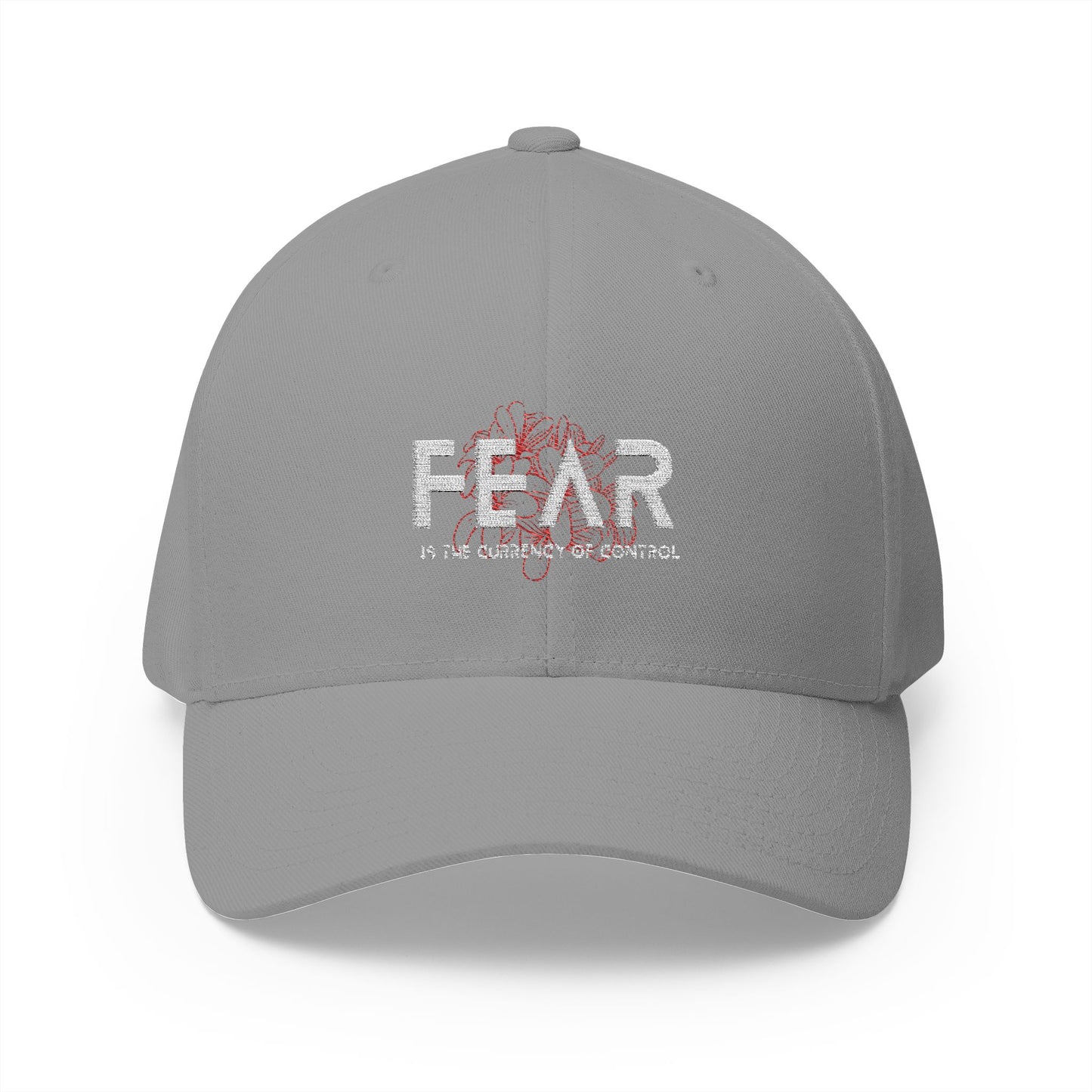 Fear Currency Closed-Back Structured Cap (Embroidery)