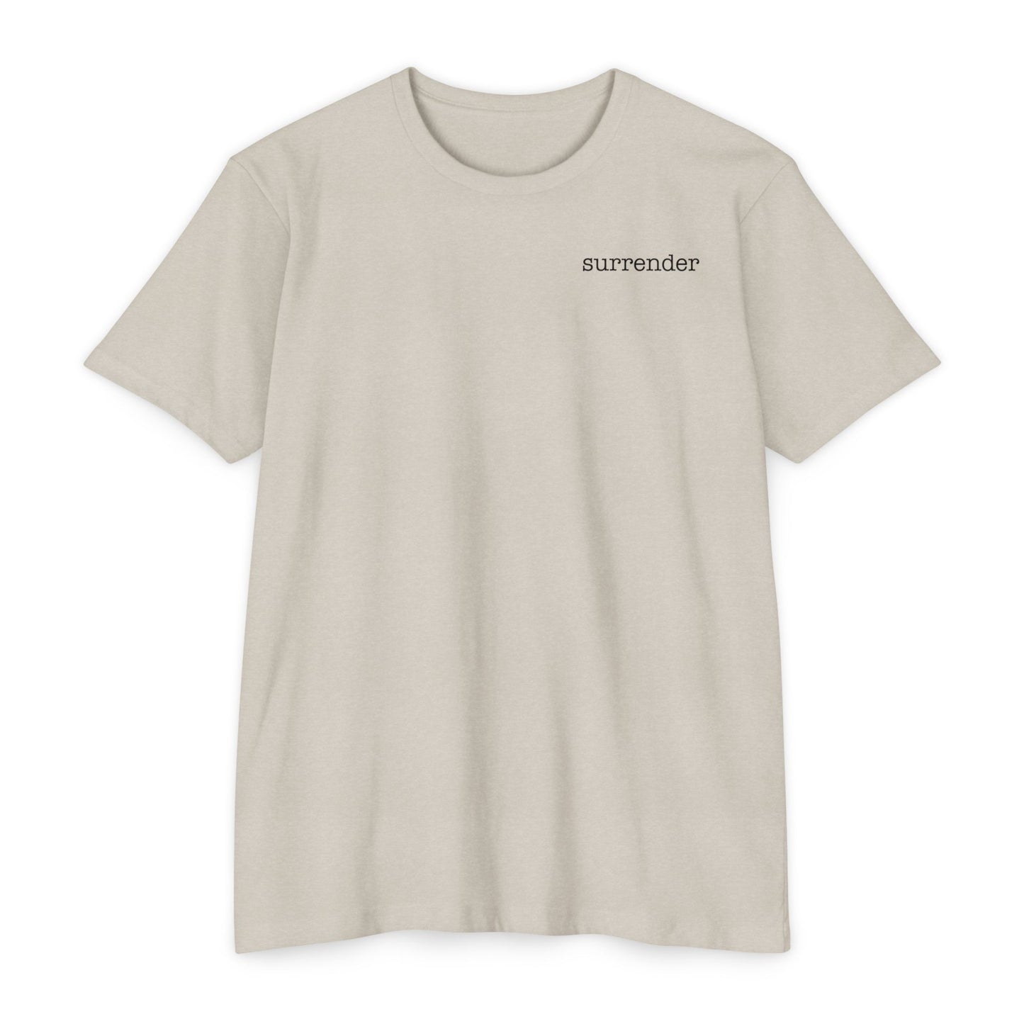 Surrender Small Print T-Shirt