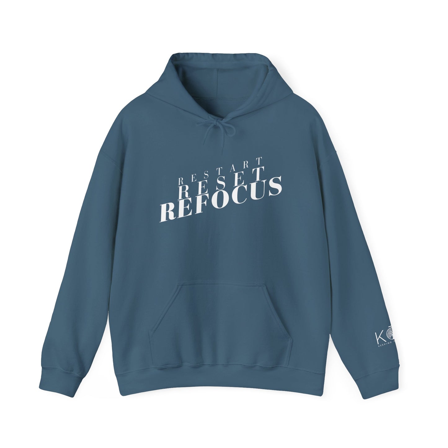 Reset Restart Refocus Hoodie