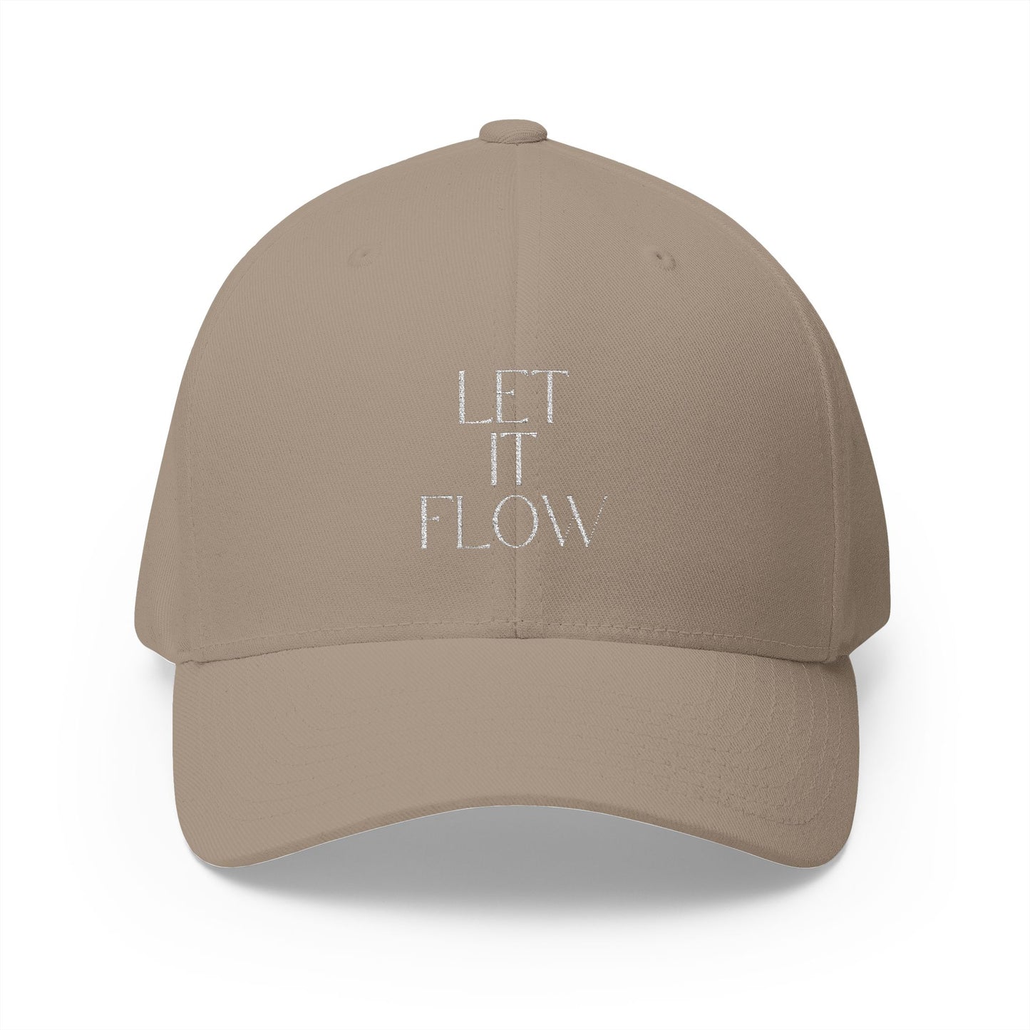 Let It Flow Closed-Back Structured Cap (Embroidery)
