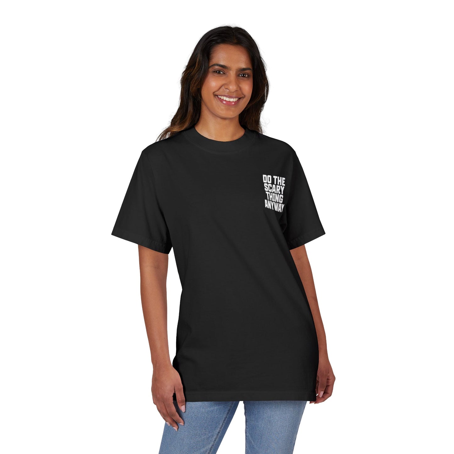 Do The Scary Thing Anyway Oversize T-Shirt