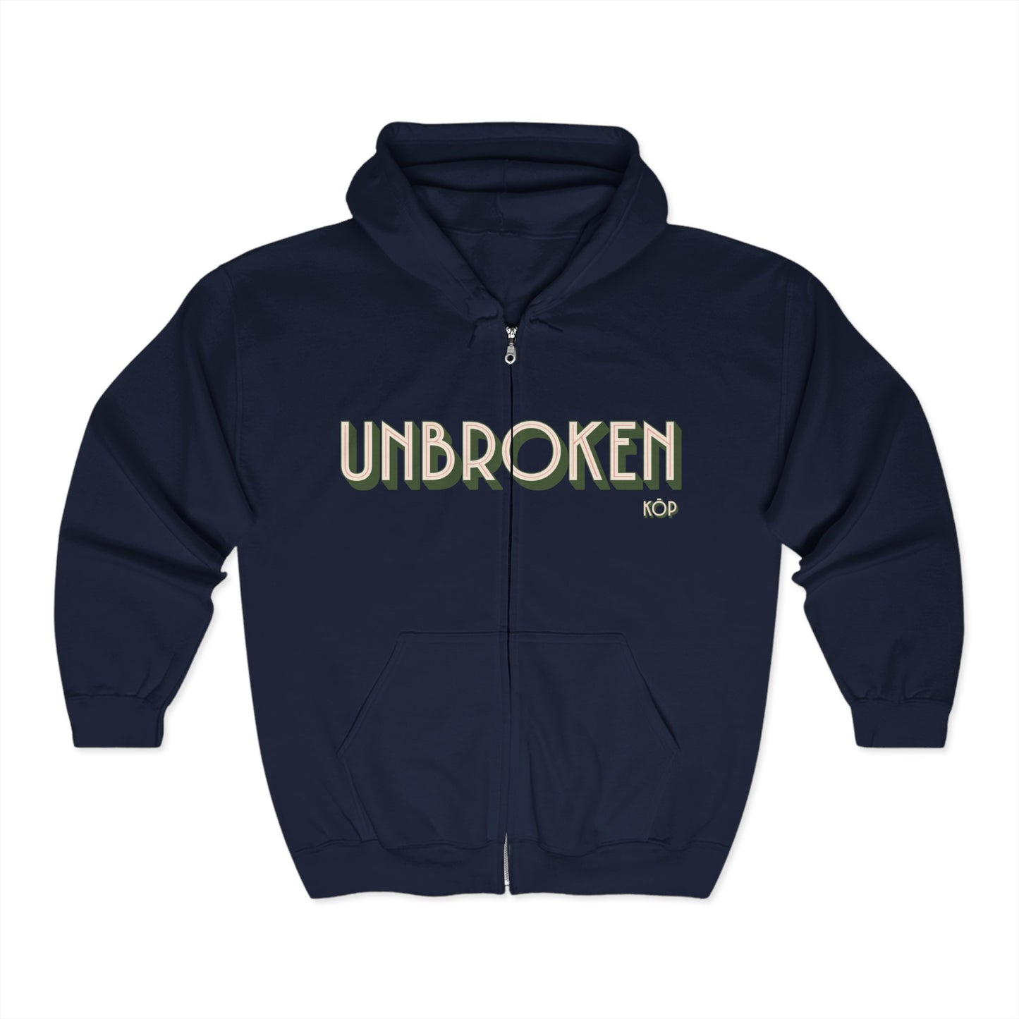Unbroken Zip Hoodie